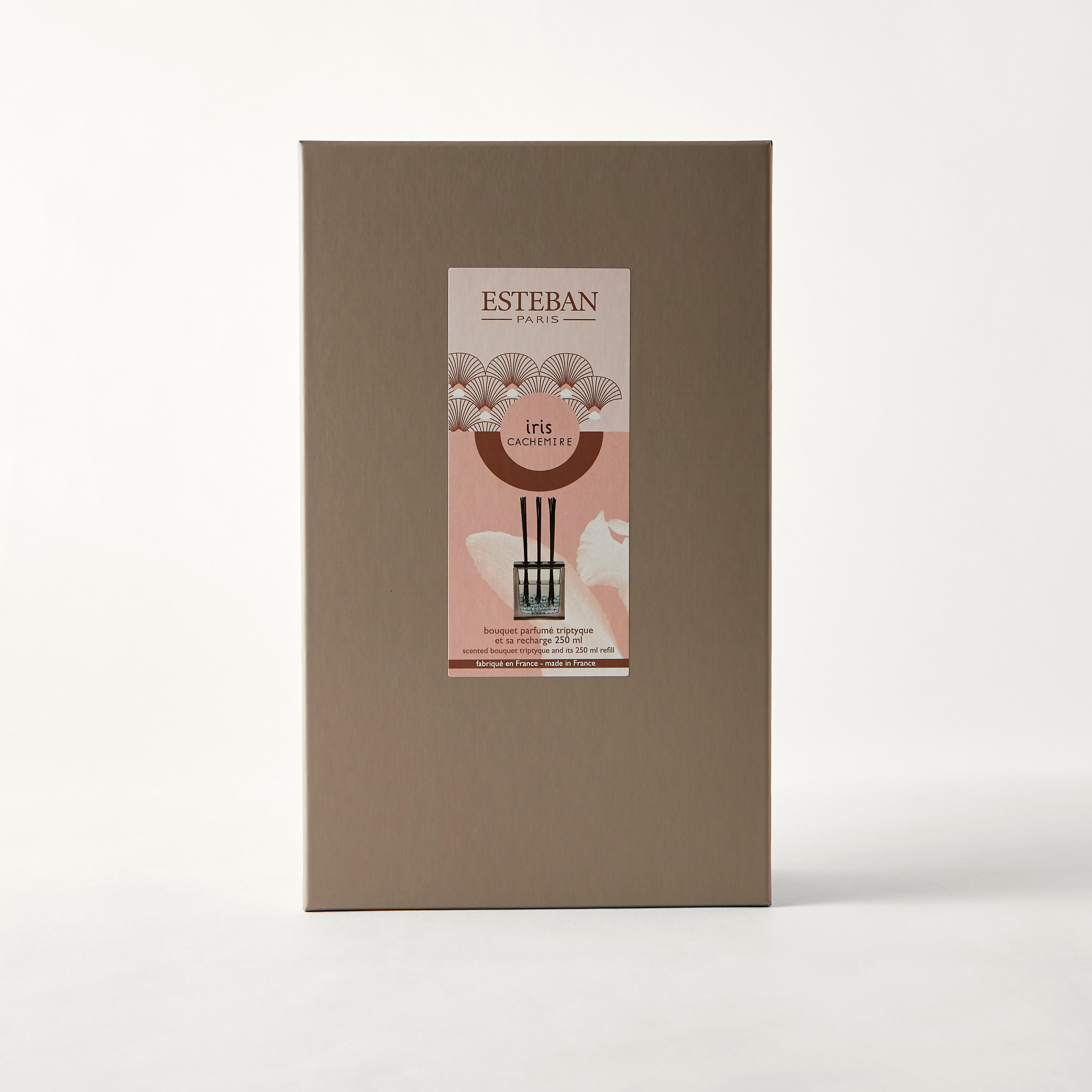 موزّع عطور بأعواد خشبيّة 20 عود ايريس كاشمير من إيستيبان - 250 مل-household-homefragrance-reeddiffusers-image-1