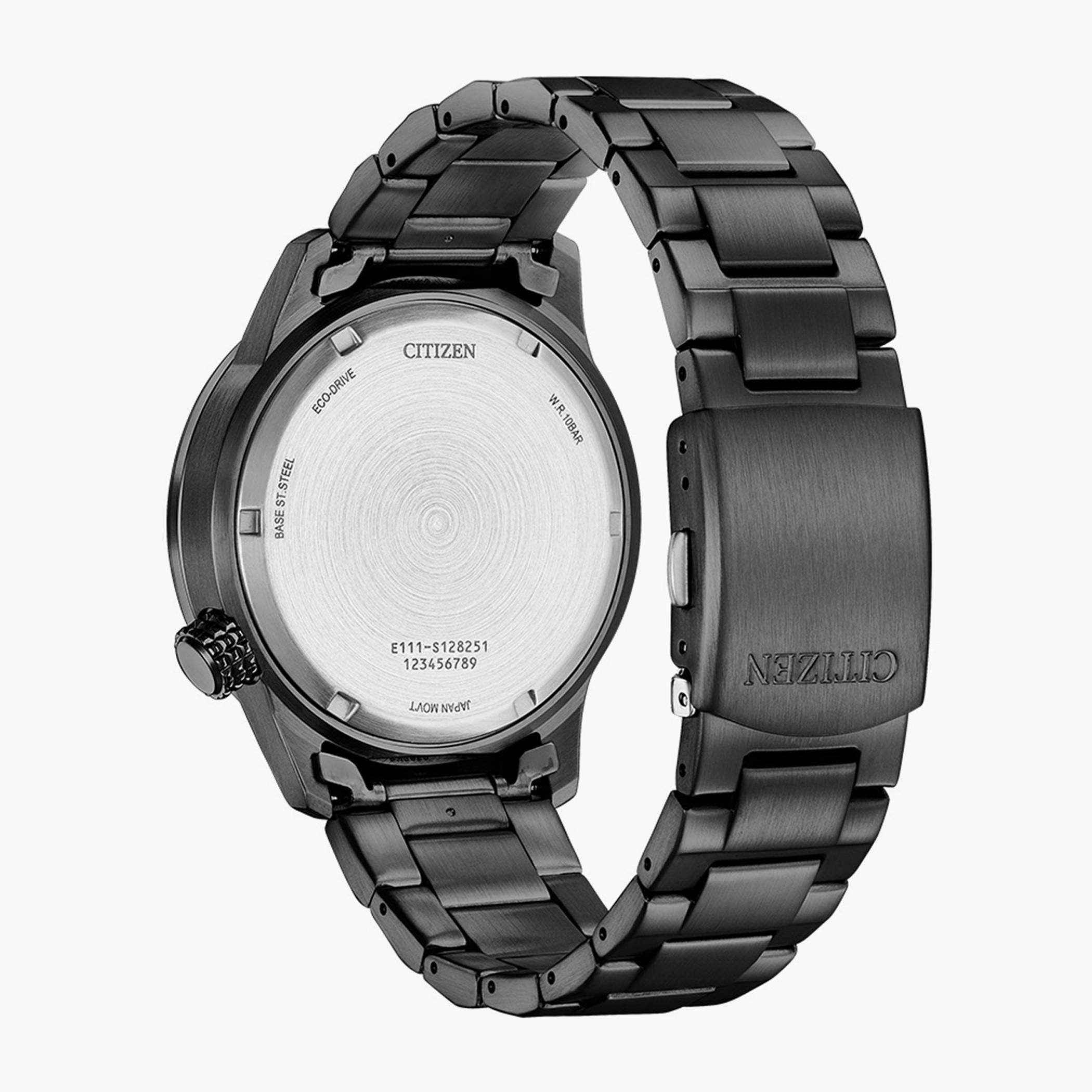 Citizen Men Black Stainless Steel Strap Analog Watch - BM7555-83E | 43 MM-men-watchesandjewellery-watches-image-3