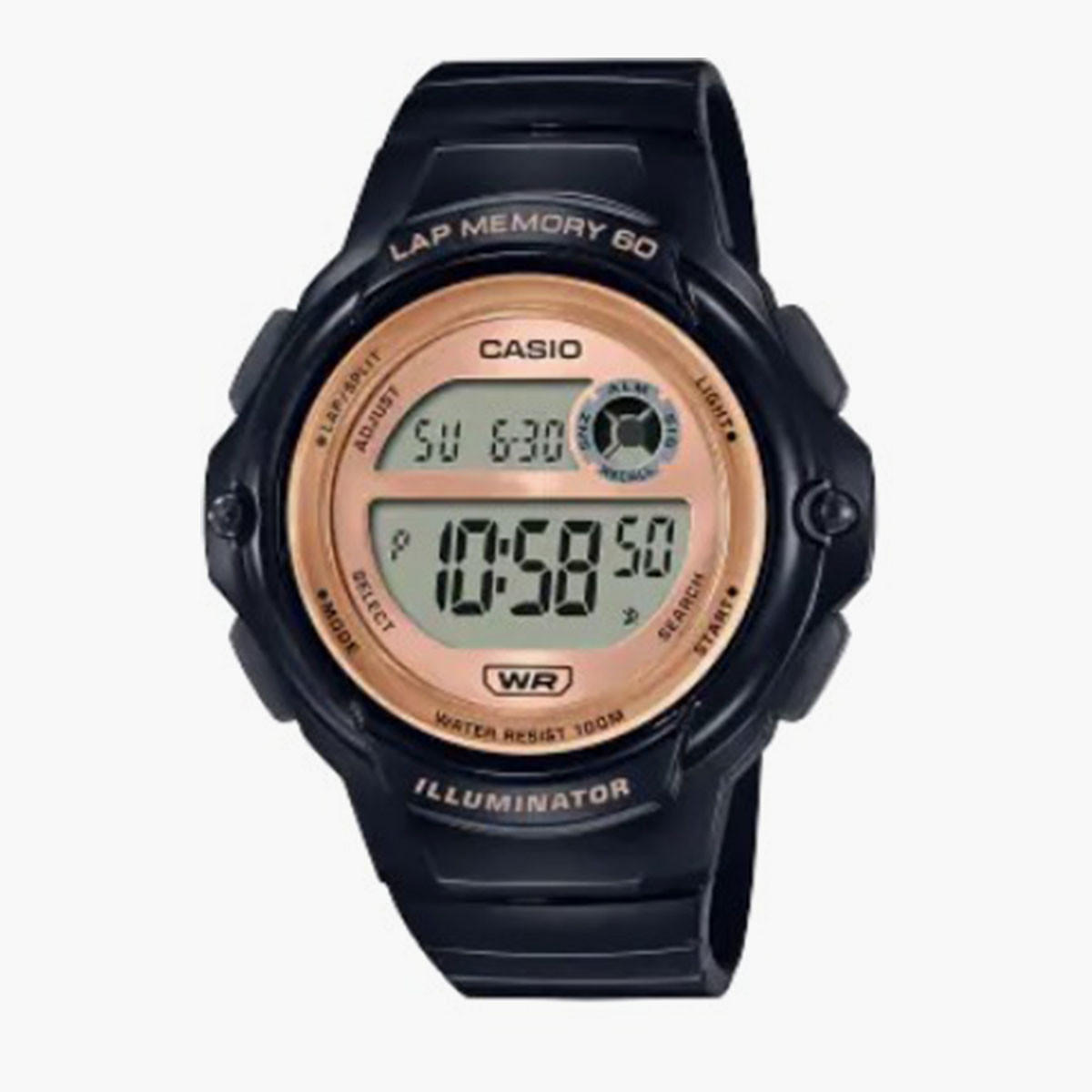 Casio Women Black Strap Digital Watch - LWS-1200H-1AVDF-women-watchesandjewellery-watches-image-1