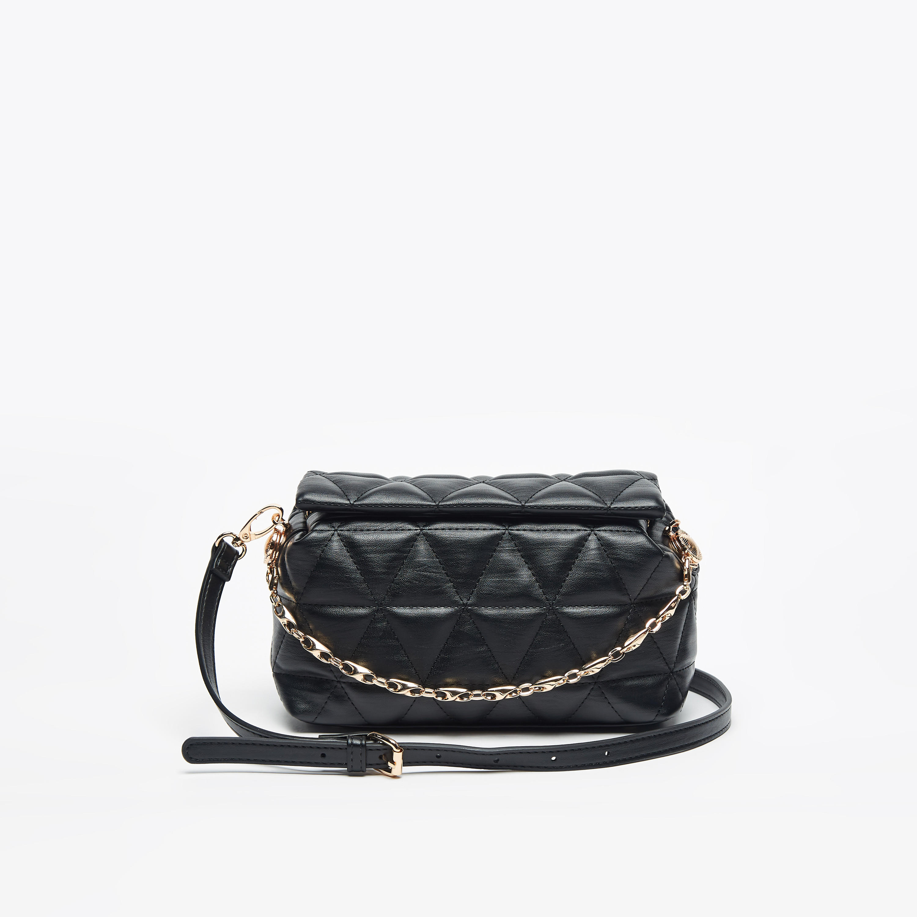 شنطة كروس بودي مبطن بأحزمة قابلة للتعديل وسحاب إغلاق من سيليست-women-bagsandwallets-handbags-image-1