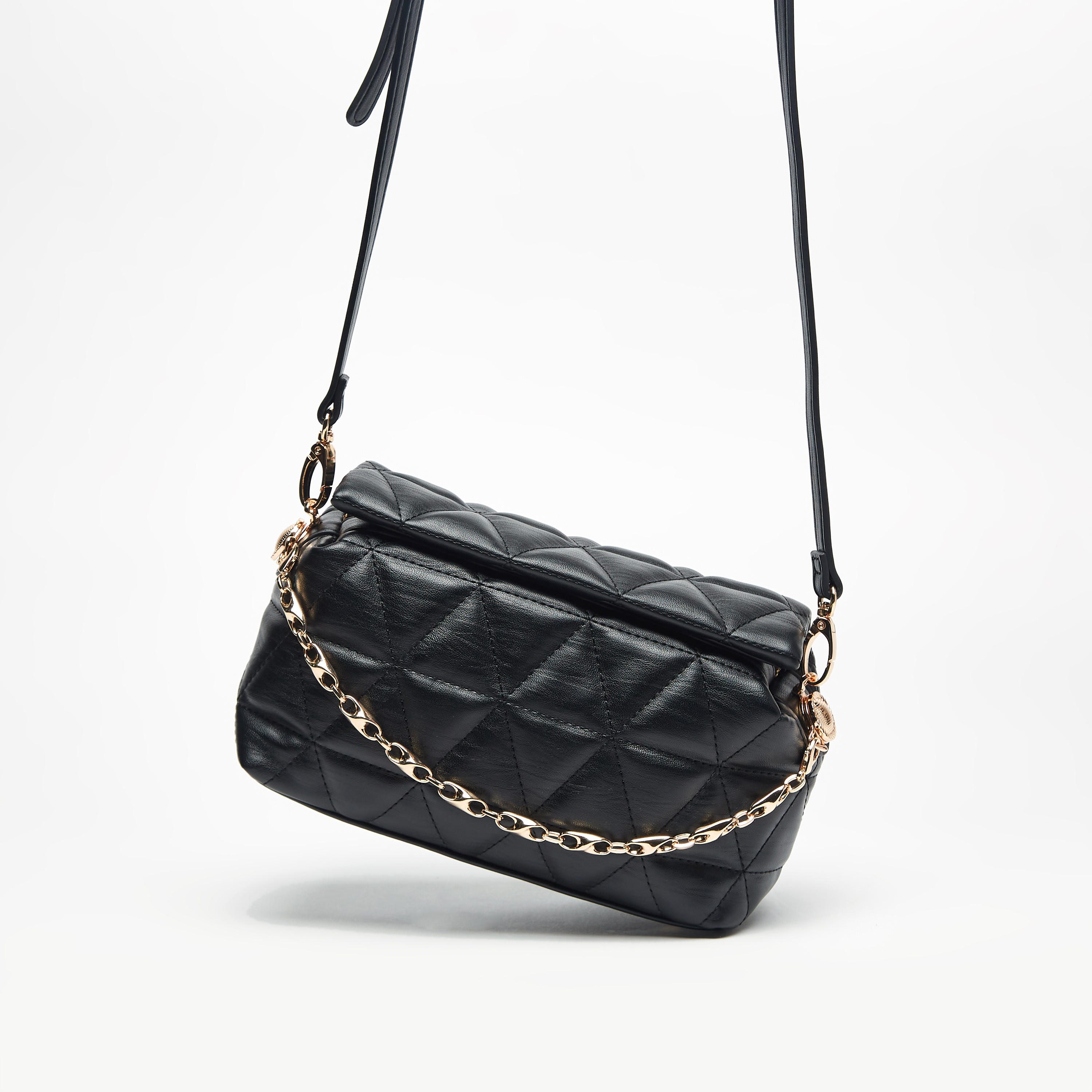 شنطة كروس بودي مبطن بأحزمة قابلة للتعديل وسحاب إغلاق من سيليست-women-bagsandwallets-handbags-image-3