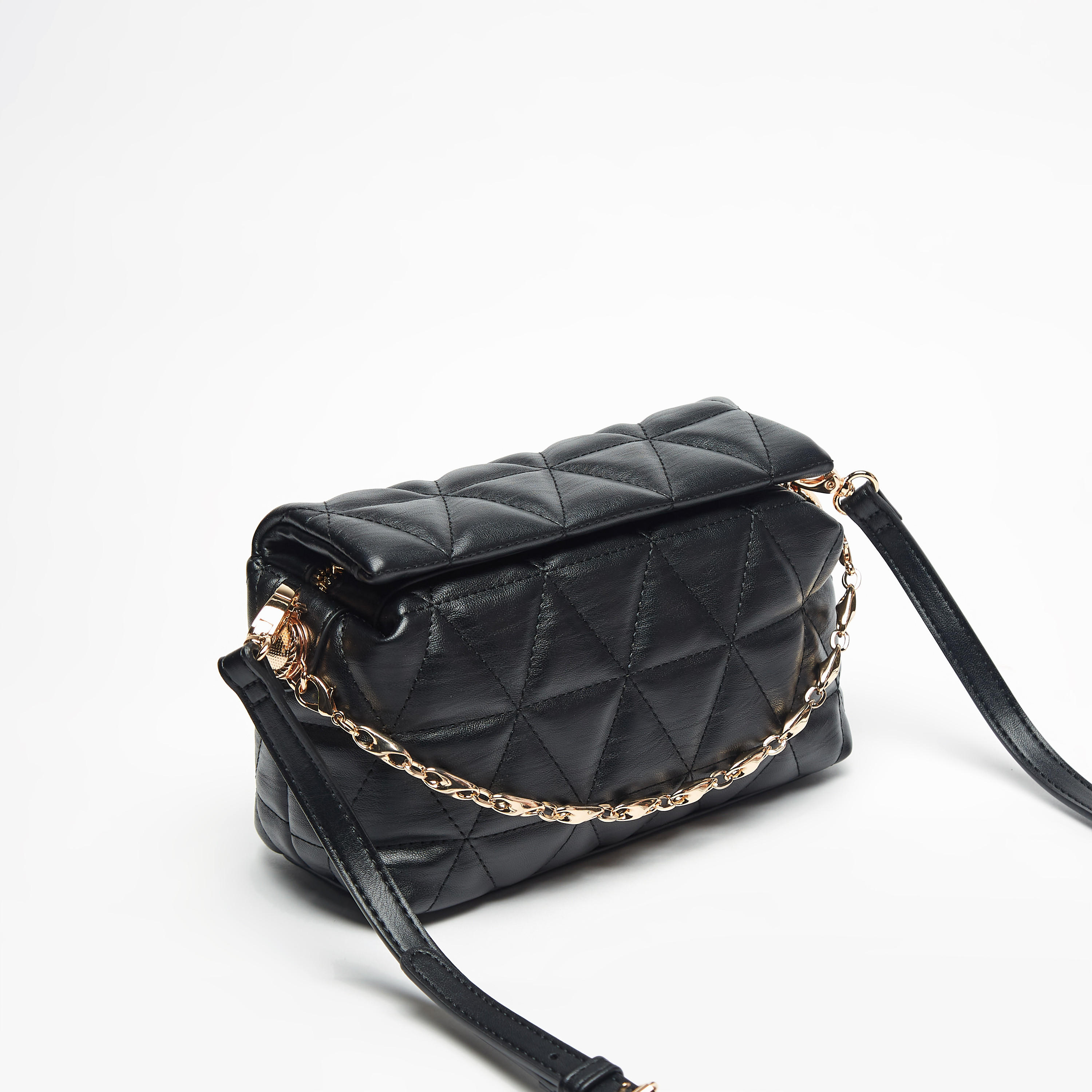 شنطة كروس بودي مبطن بأحزمة قابلة للتعديل وسحاب إغلاق من سيليست-women-bagsandwallets-handbags-image-4