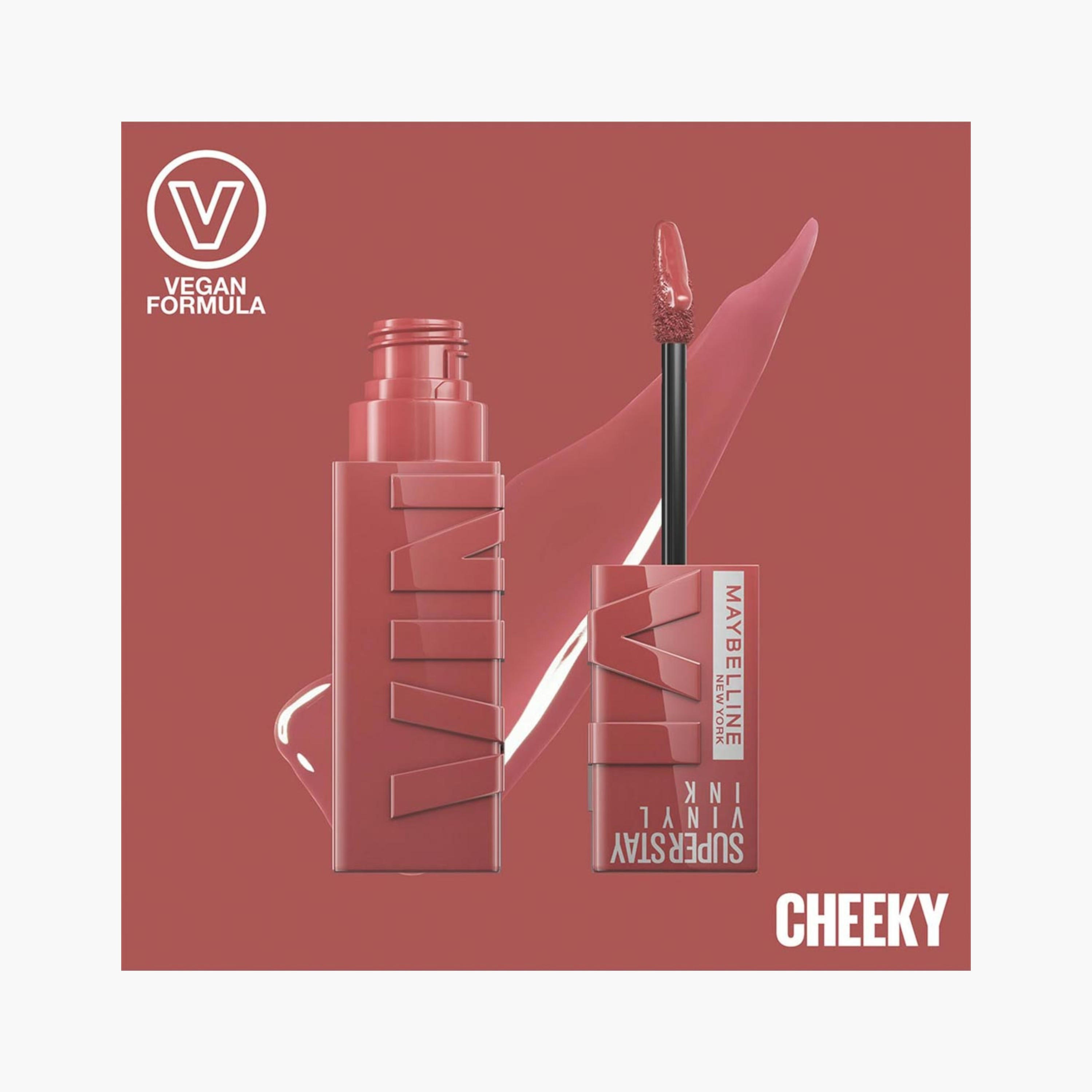 أحمر شفاه سوبر ستاي فينيل إنك جلوس من مايبيلين نيويورك-beautyandpersonalcare-makeup-lips-liquidlipsticks-image-2