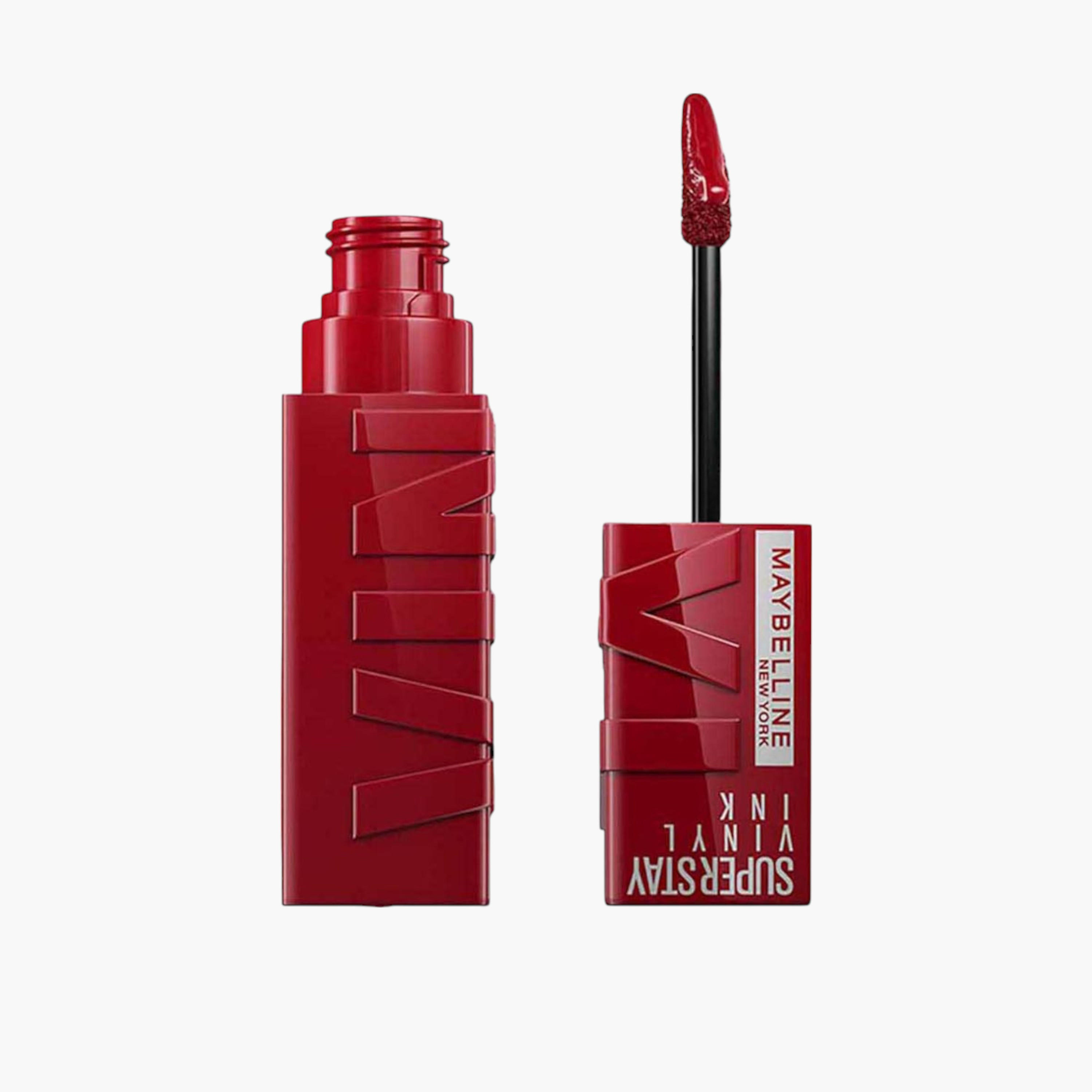 أحمر شفاه سوبر ستاي فينيل إنك جلوس من مايبيلين نيويورك-beautyandpersonalcare-makeup-lips-liquidlipsticks-image-1