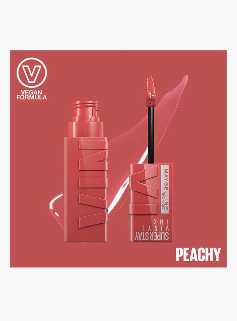 أحمر شفاه سوبر ستاي فينيل إنك جلوس من مايبيلين نيويورك-beautyandpersonalcare-makeup-lips-liquidlipsticks-image-4