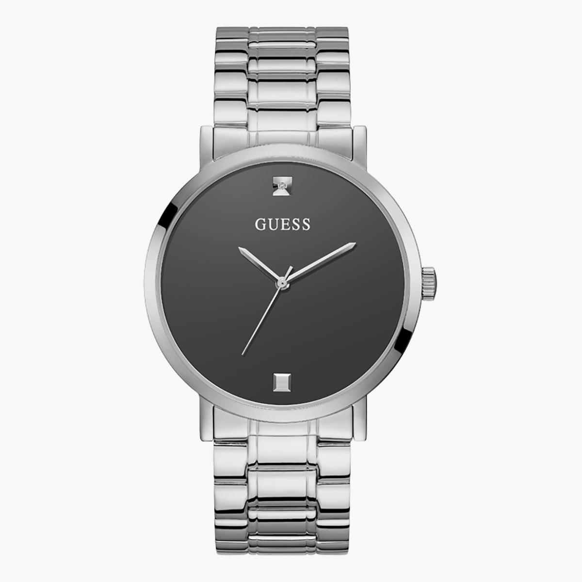 ساعة انالوج من جيس للرجال بسوار فضي مع مينا اسود - W1315G1-men-watchesandjewellery-watches-image-1