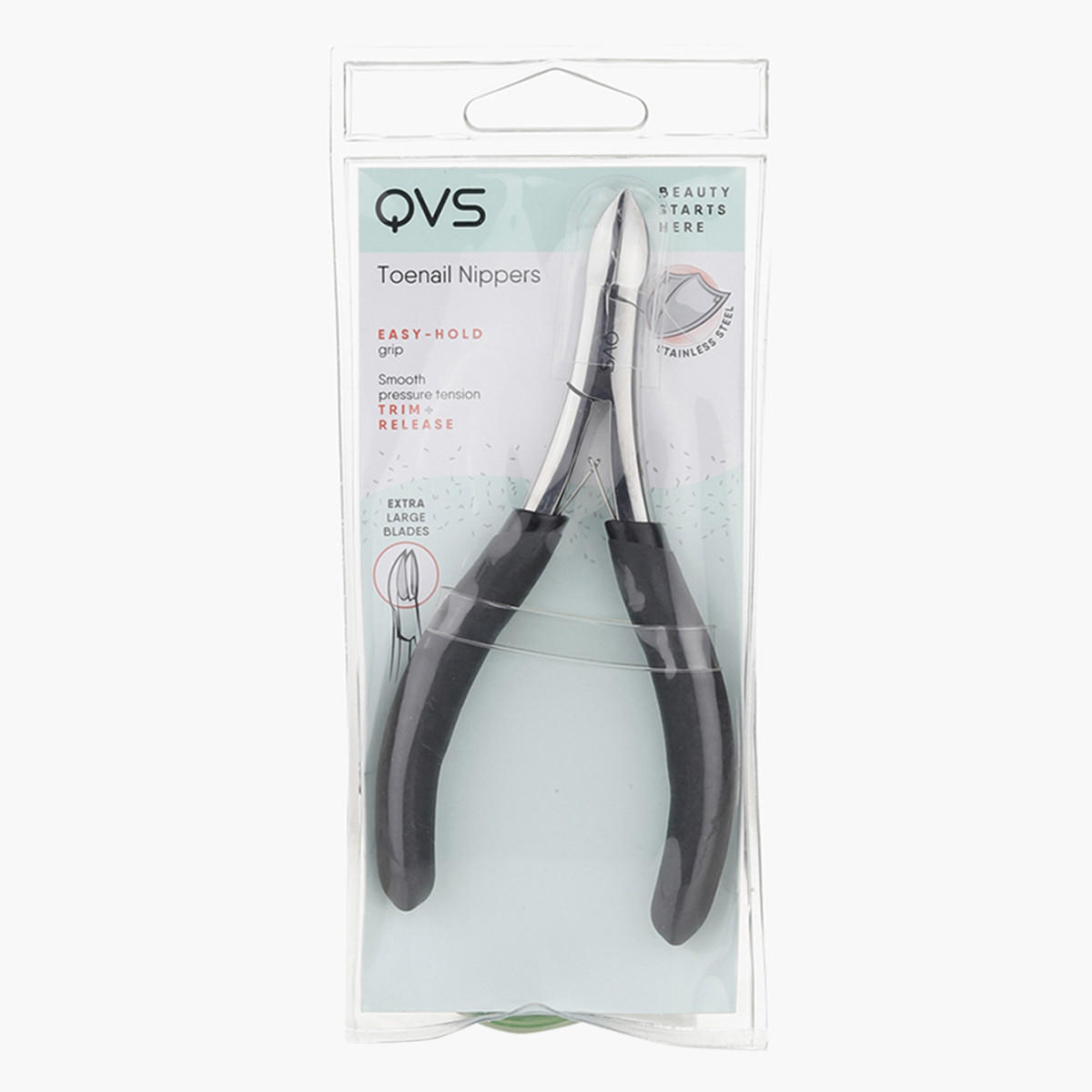 TRUYU by QVS Stainless Steel Toenail Nippers-beautyandpersonalcare-appliances-faceandskintools-image-1