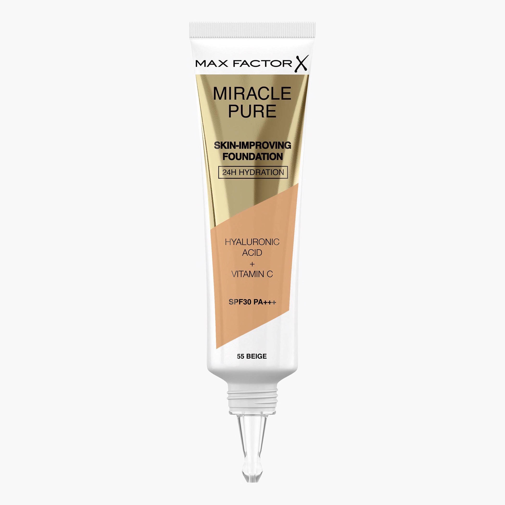 Max Factor Warm Almond Miracle Liquid Foundation - 30 ml-beautyandpersonalcare-makeup-face-foundations-image-1