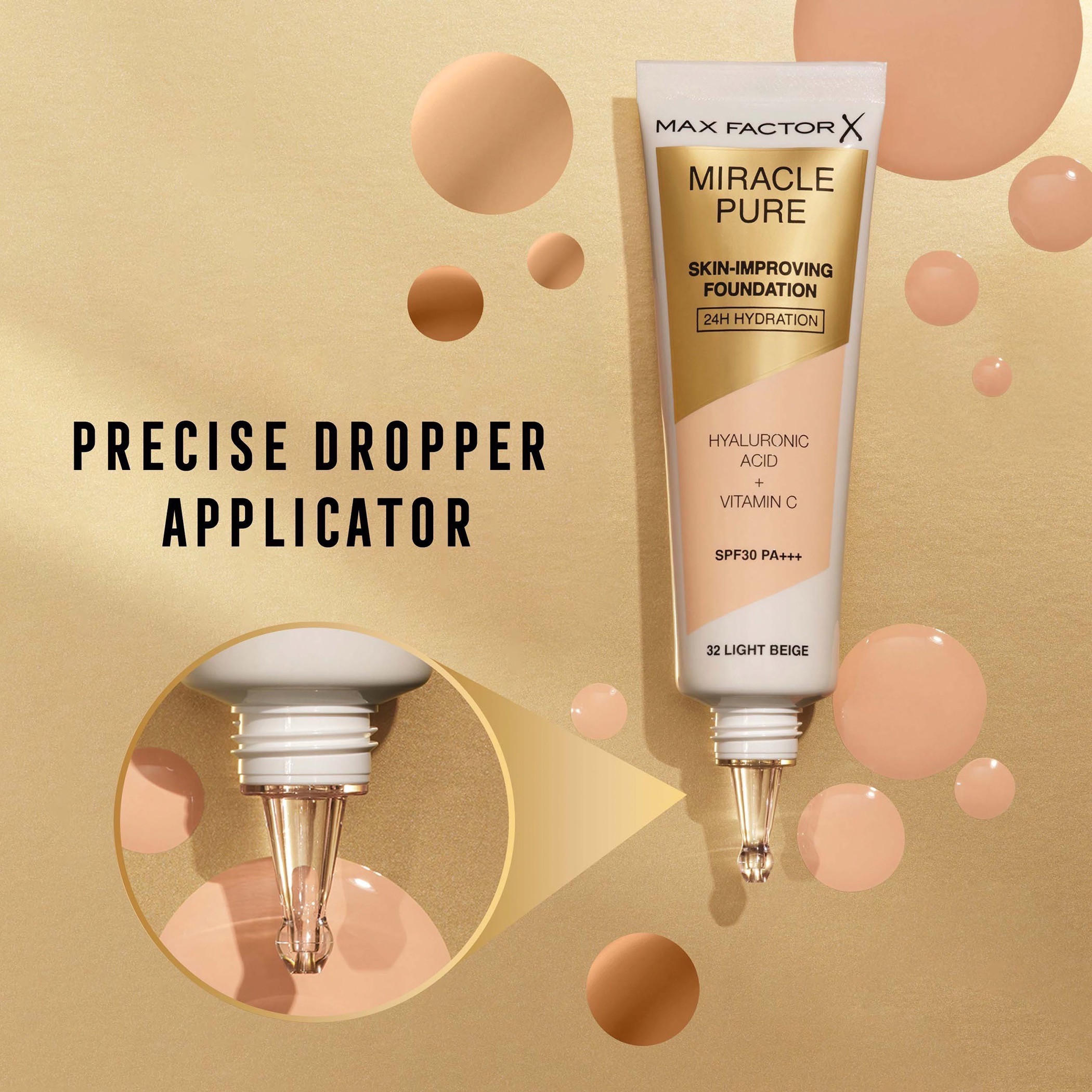 Max Factor Warm Almond Miracle Liquid Foundation - 30 ml-beautyandpersonalcare-makeup-face-foundations-image-8