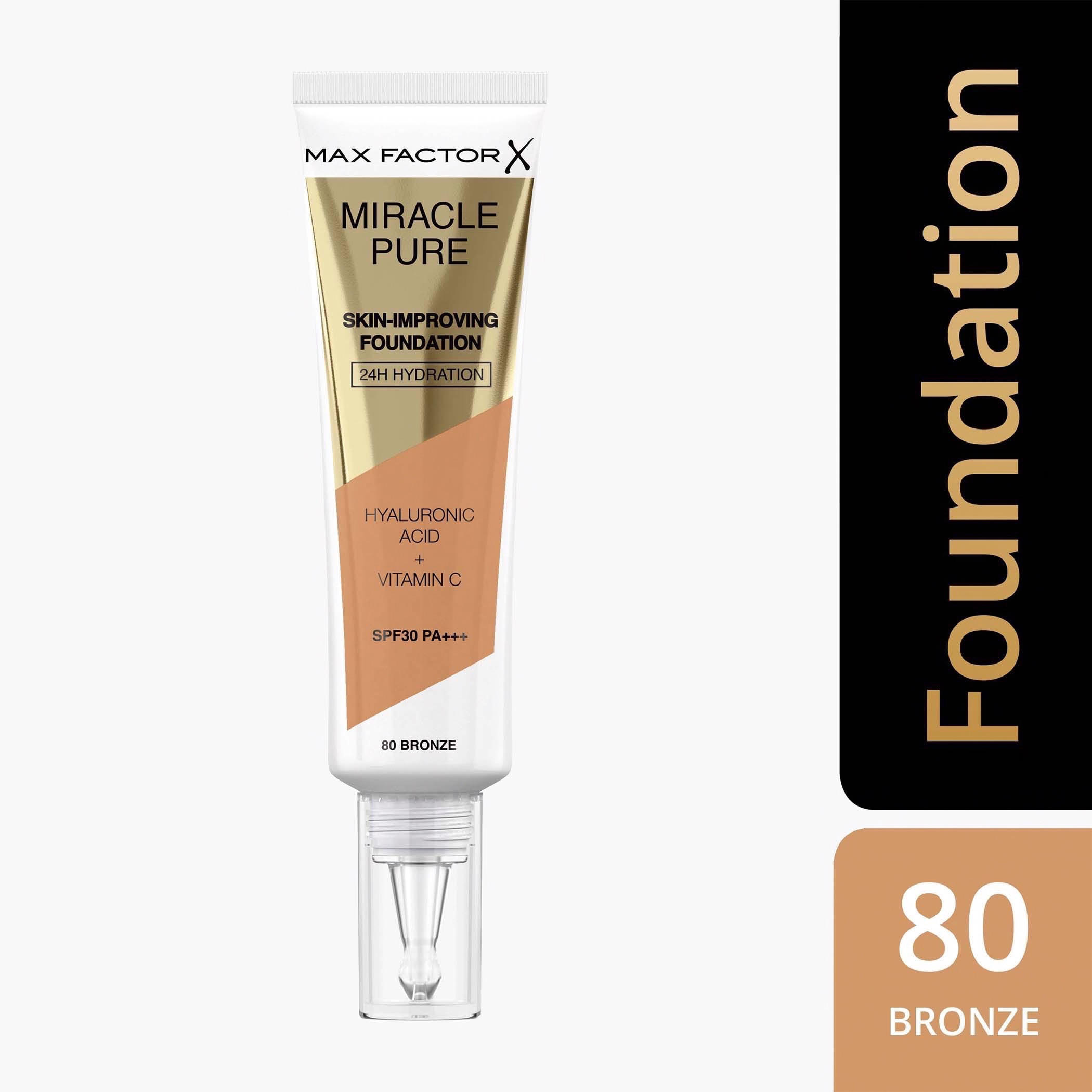 Max Factor Warm Almond Miracle Liquid Foundation - 30 ml-beautyandpersonalcare-makeup-face-foundations-image-2