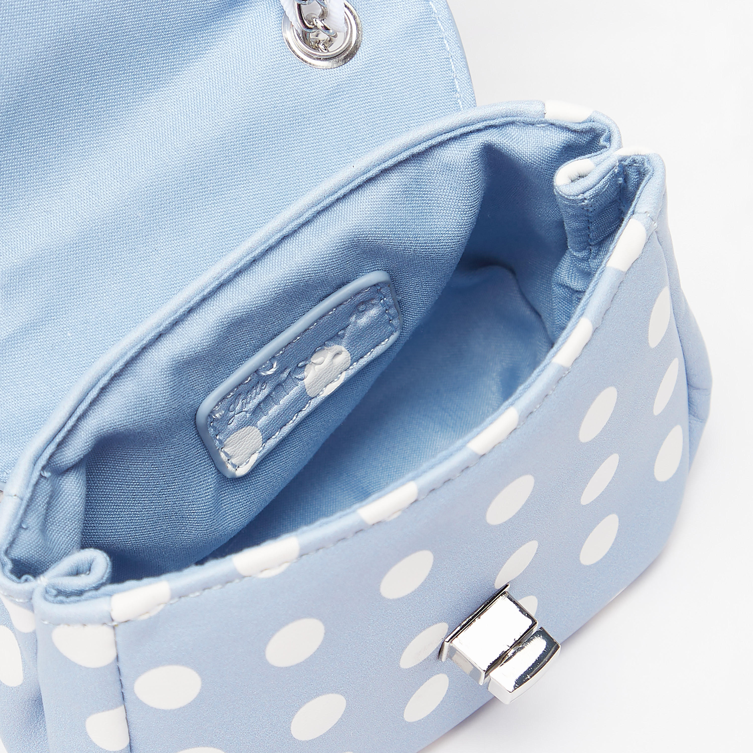 Little Missy Polka Dot Print Crossbody Bag with Bow Detail-girls-accessories-bags-image-10