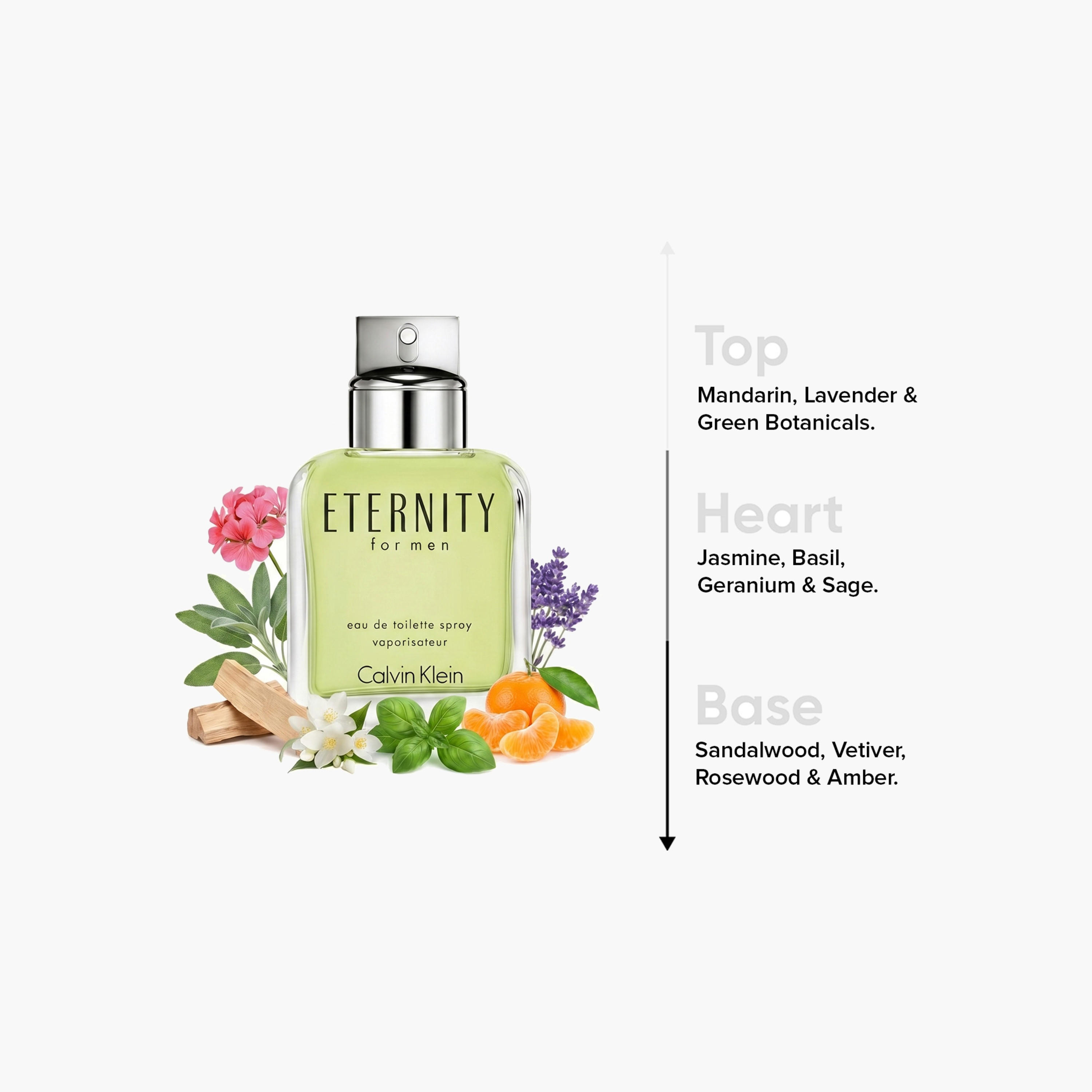 Calvin Klein Men's Eternity Eau De Toilette Spray - 100 ml-beautyandpersonalcare-fragrance-men-image-4