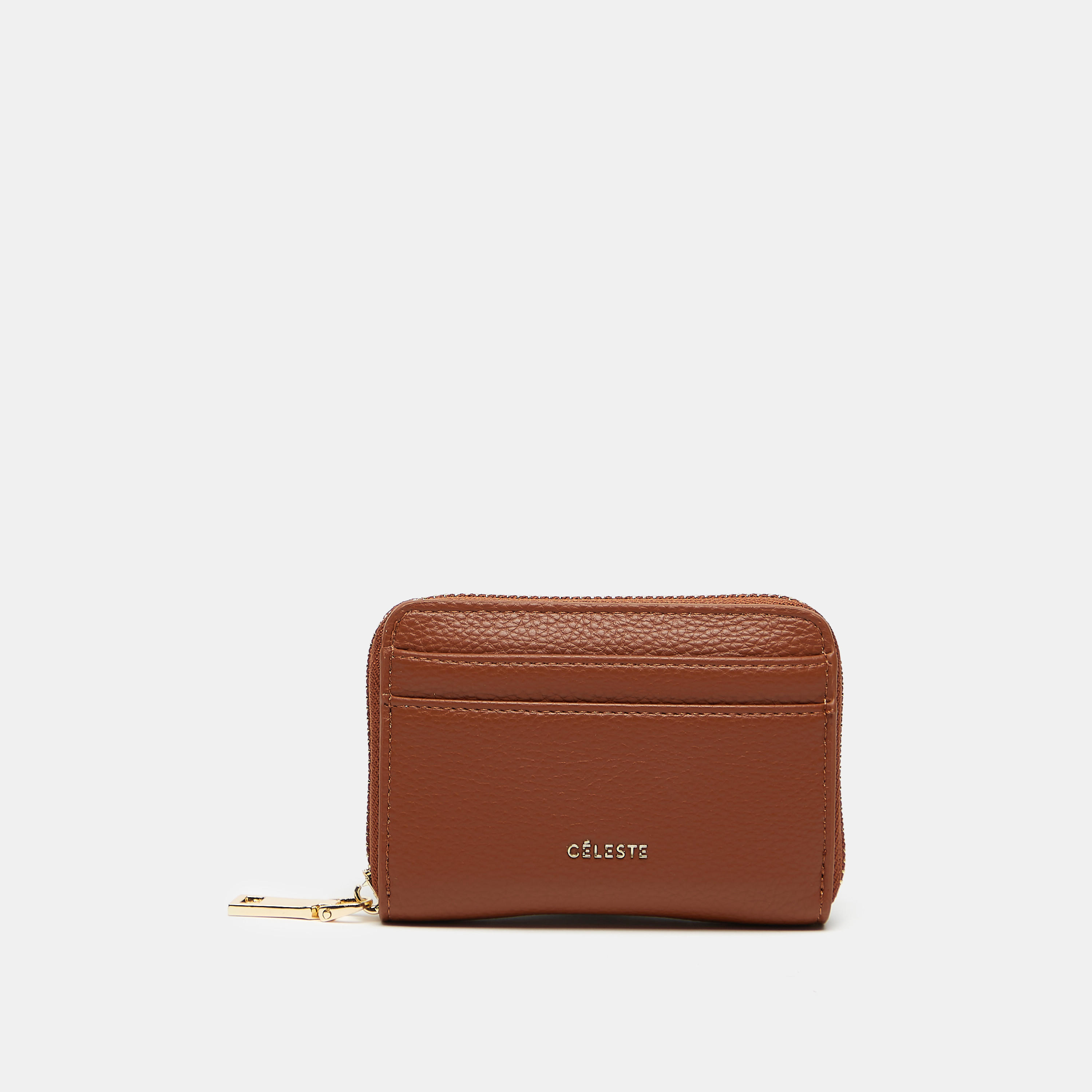 Celeste Textured Wallet with Zip Closure-women-bagsandwallets-wallets-image-1