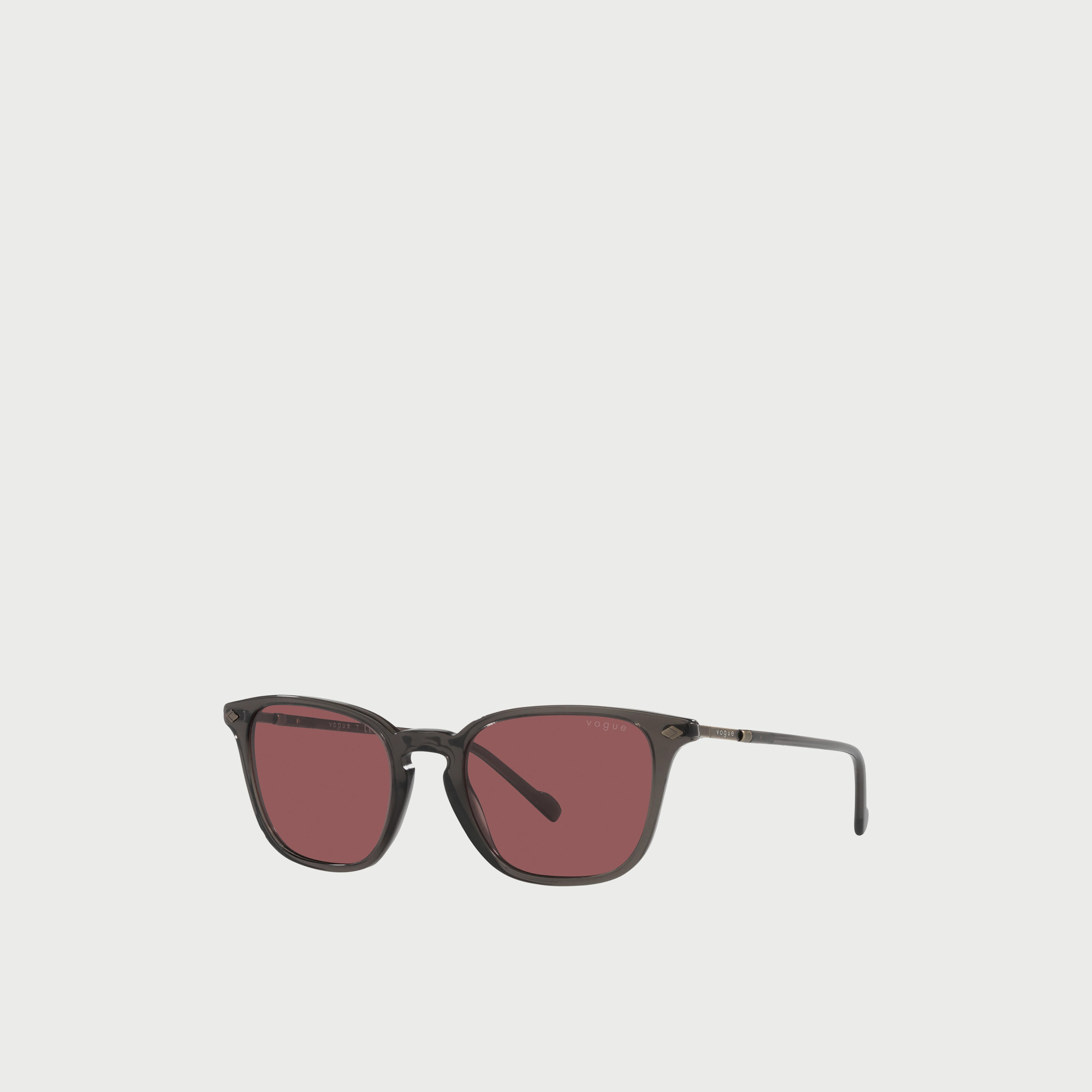 Vogue Men Violet Lens Square Sunglasses-men-sunglasses-image-2
