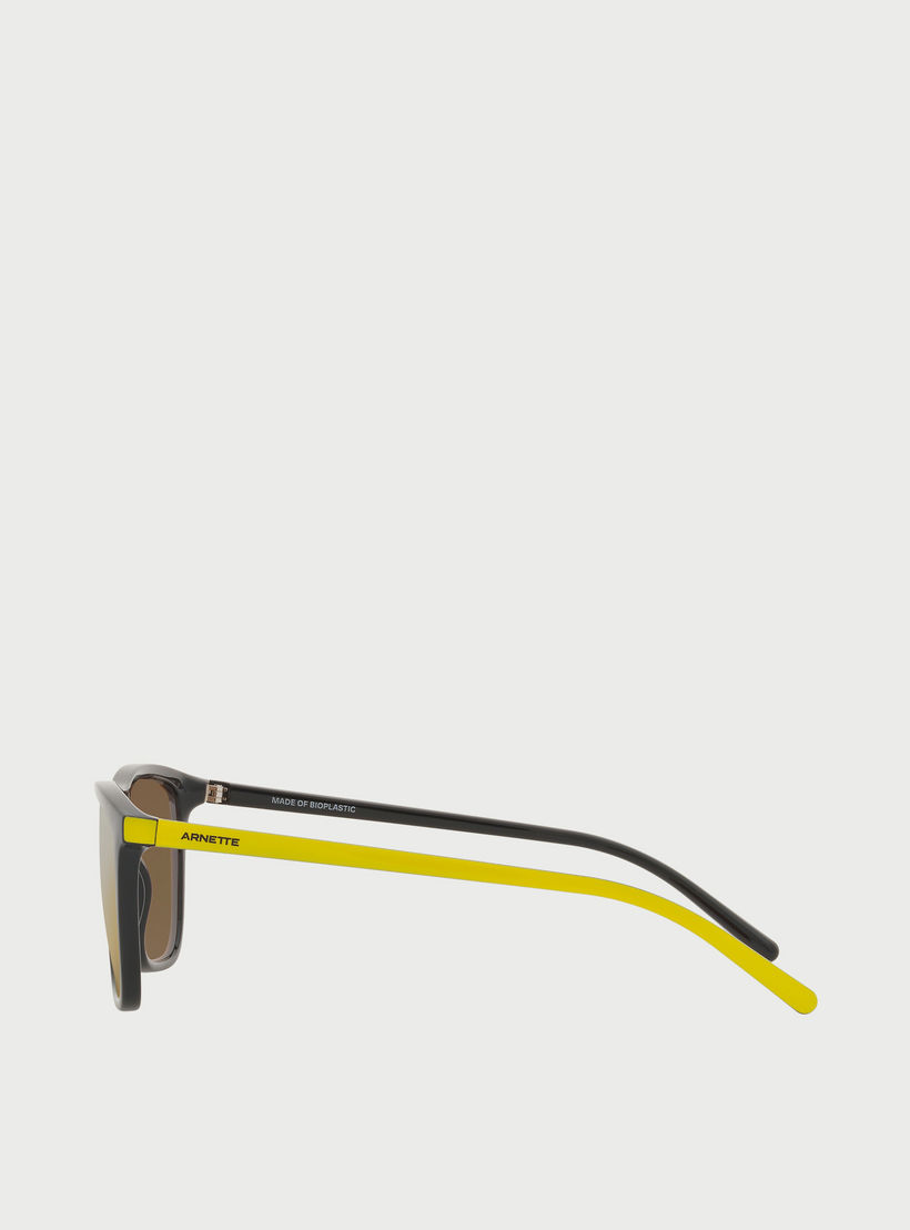 نظارات شمسية من ارنيت للرجال مربعة بعدسات عاكسة بلون ذهبي-men-sunglasses-image-3