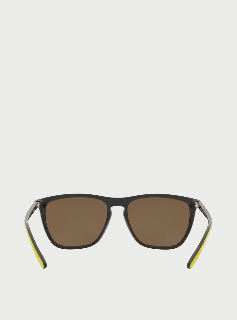 نظارات شمسية من ارنيت للرجال مربعة بعدسات عاكسة بلون ذهبي-men-sunglasses-image-4