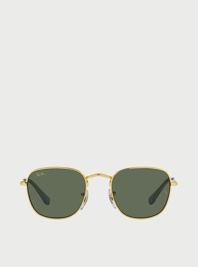 نظارة شمسية من راي بان جونيور بعدسات خضراء مربعة-girls-accessories-sunglasses-image-1