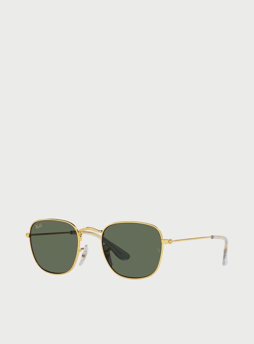نظارة شمسية من راي بان جونيور بعدسات خضراء مربعة-girls-accessories-sunglasses-image-3