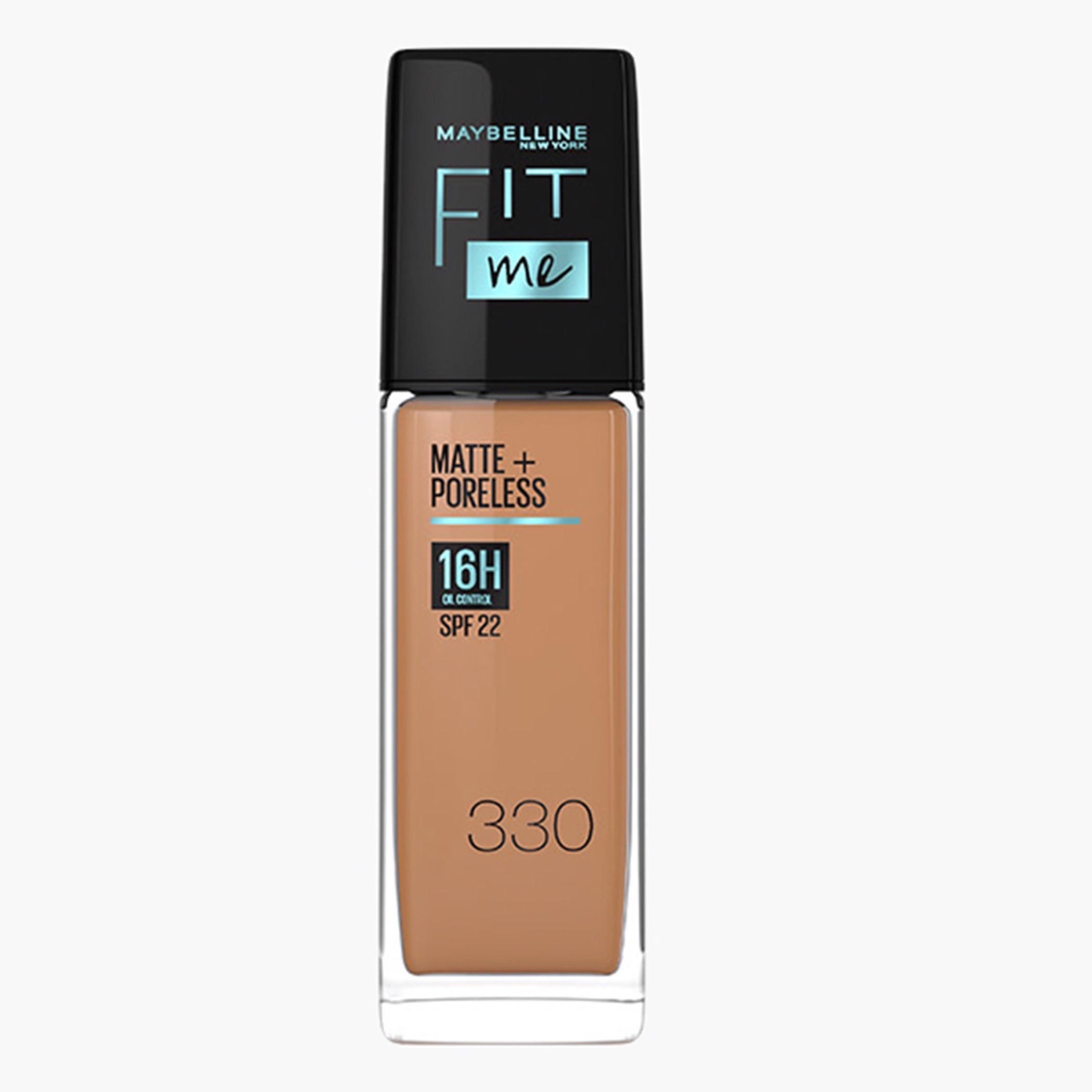 Maybelline New York Fit Me Matte Poreless Foundation-beautyandpersonalcare-makeup-face-foundations-image-1