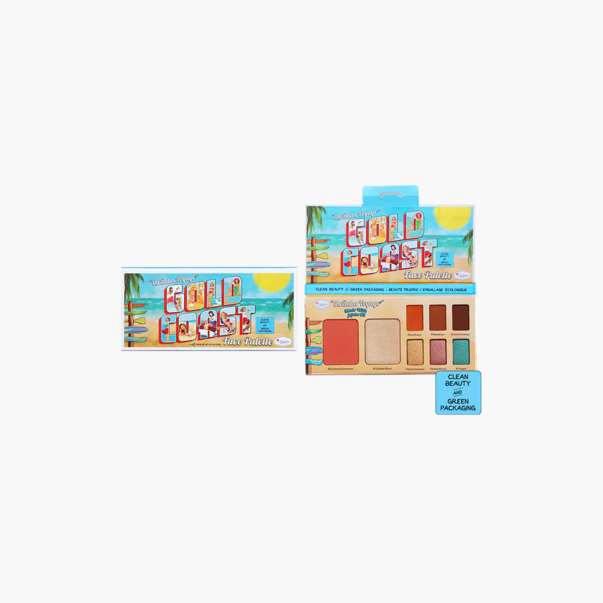 The Balm Day Gold Coast Face Palette - 10 gms-beautyandpersonalcare-makeup-face-bronzers-image-1