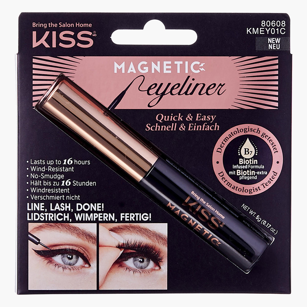 Kiss Cosmetics Magnetic Eyeliner - 5 gms-beautyandpersonalcare-makeup-eyes-eyeliners-image-1