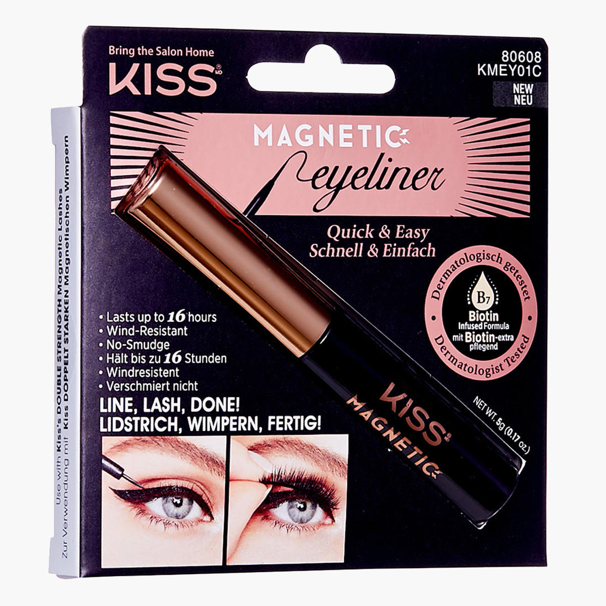 Kiss Cosmetics Magnetic Eyeliner - 5 gms-beautyandpersonalcare-makeup-eyes-eyeliners-image-2