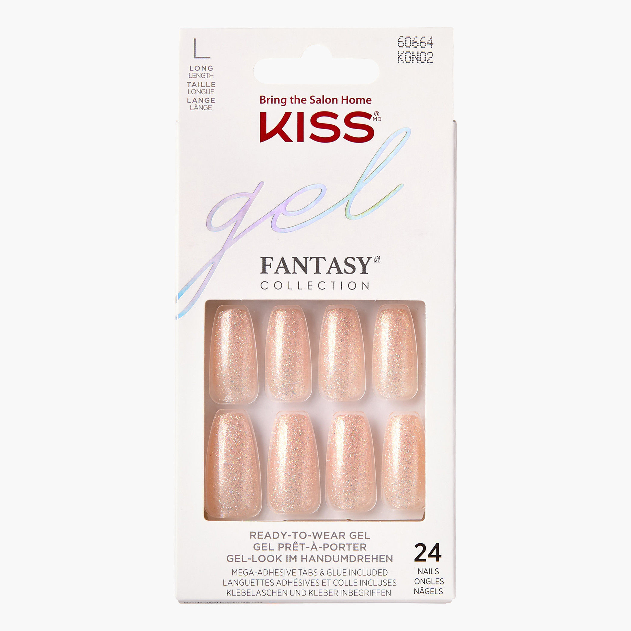 Kiss Cosmetics Gel Fantasy Nail Set-beautyandpersonalcare-makeup-nails-artificialnails-image-1