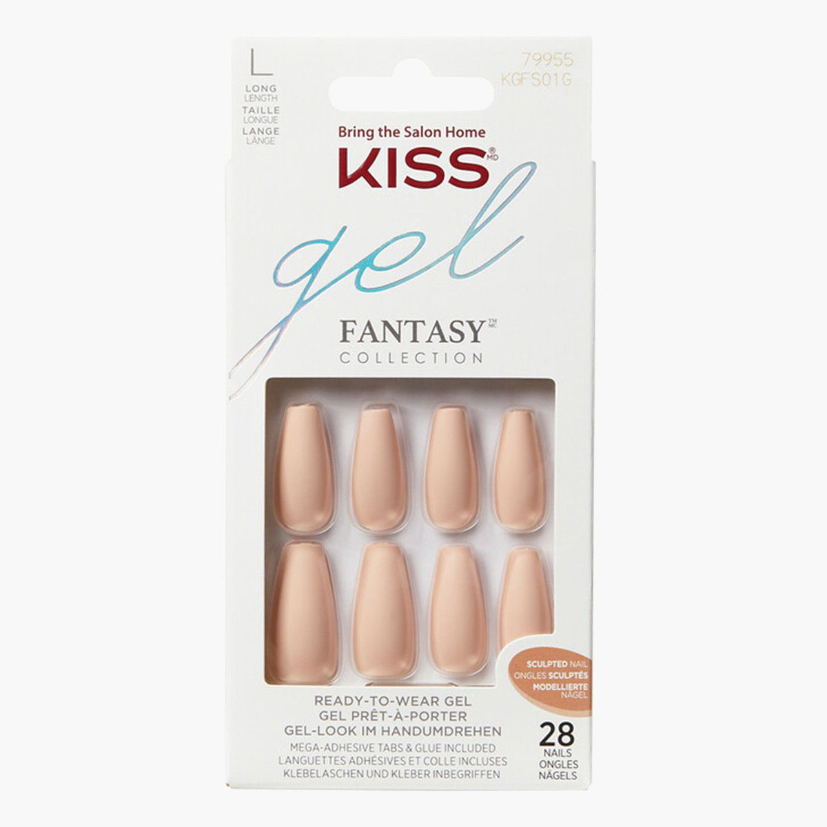 Kiss Cosmetics Gel Fantasy Sculpted Nails-beautyandpersonalcare-makeup-nails-artificialnails-image-1