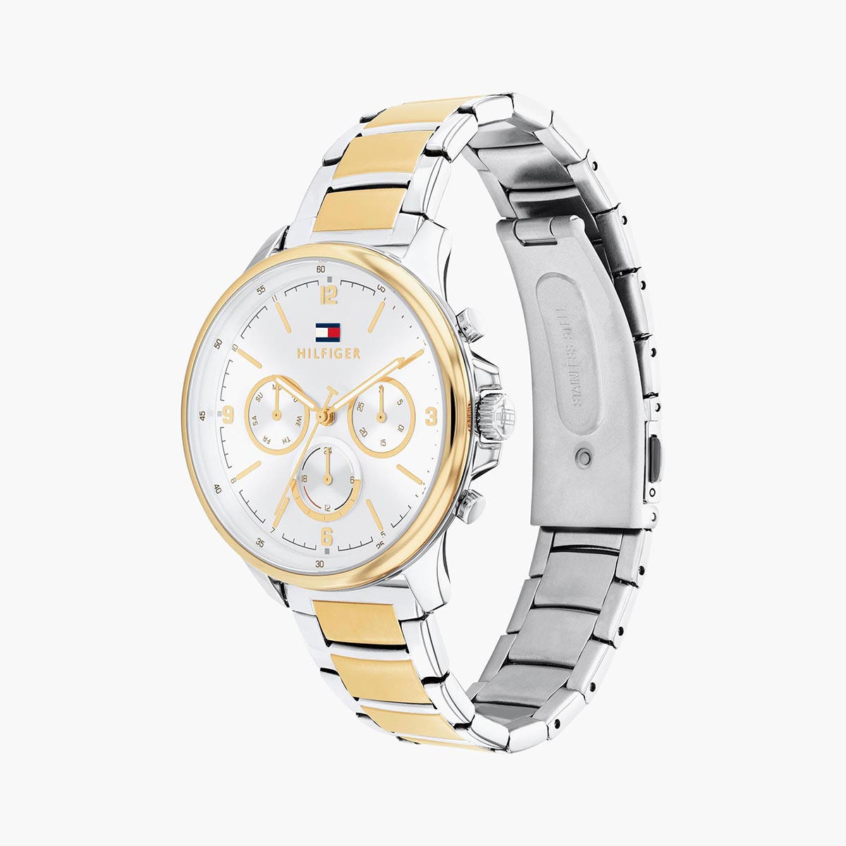 ساعة تومي هيلفيغر من كرونوغراف للنساء بمينا فضي - 1782451-women-watchesandjewellery-watches-image-2