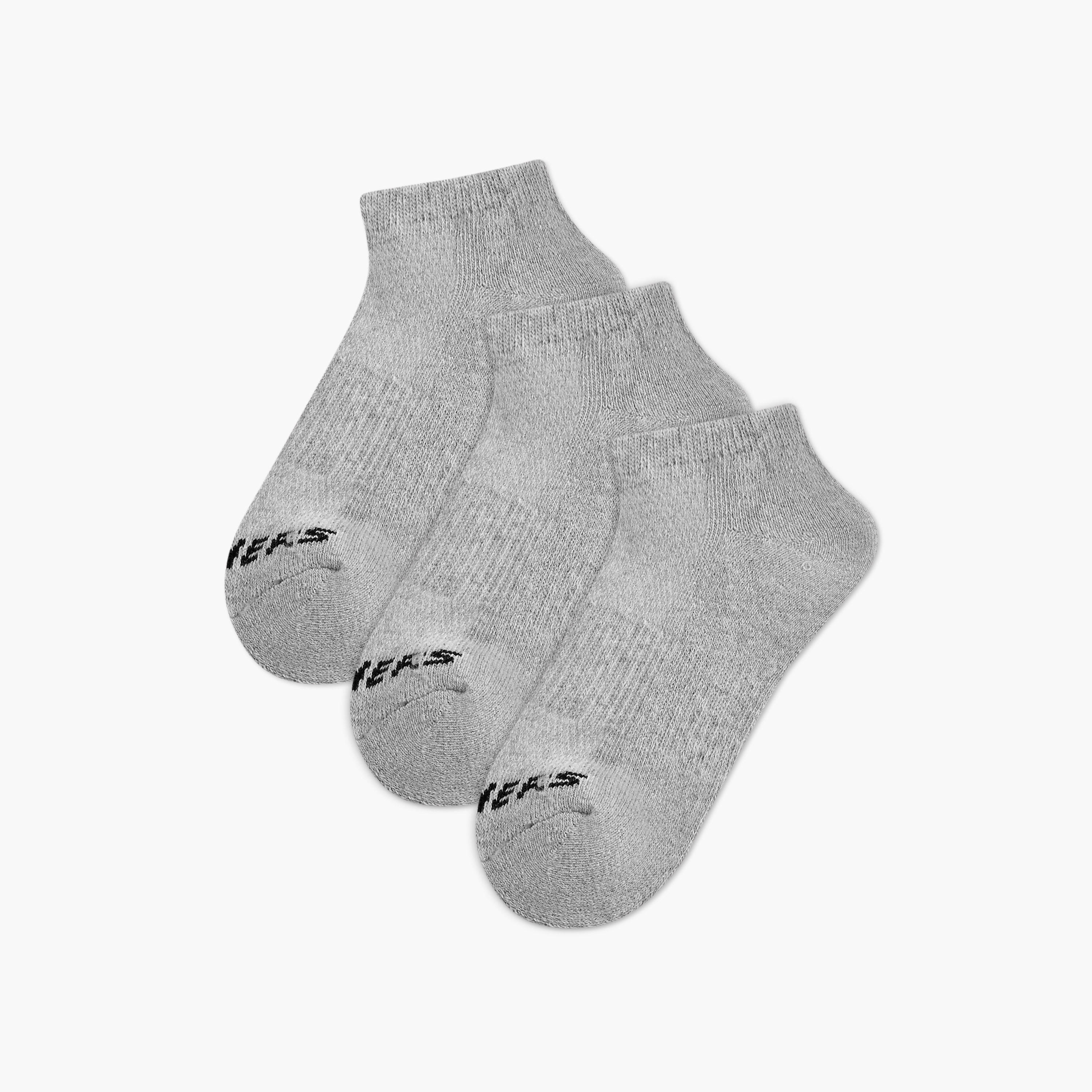 Skechers Kids' Terry Invisible Sports Socks - S111102B-020-girls-accessories-socks-image-1
