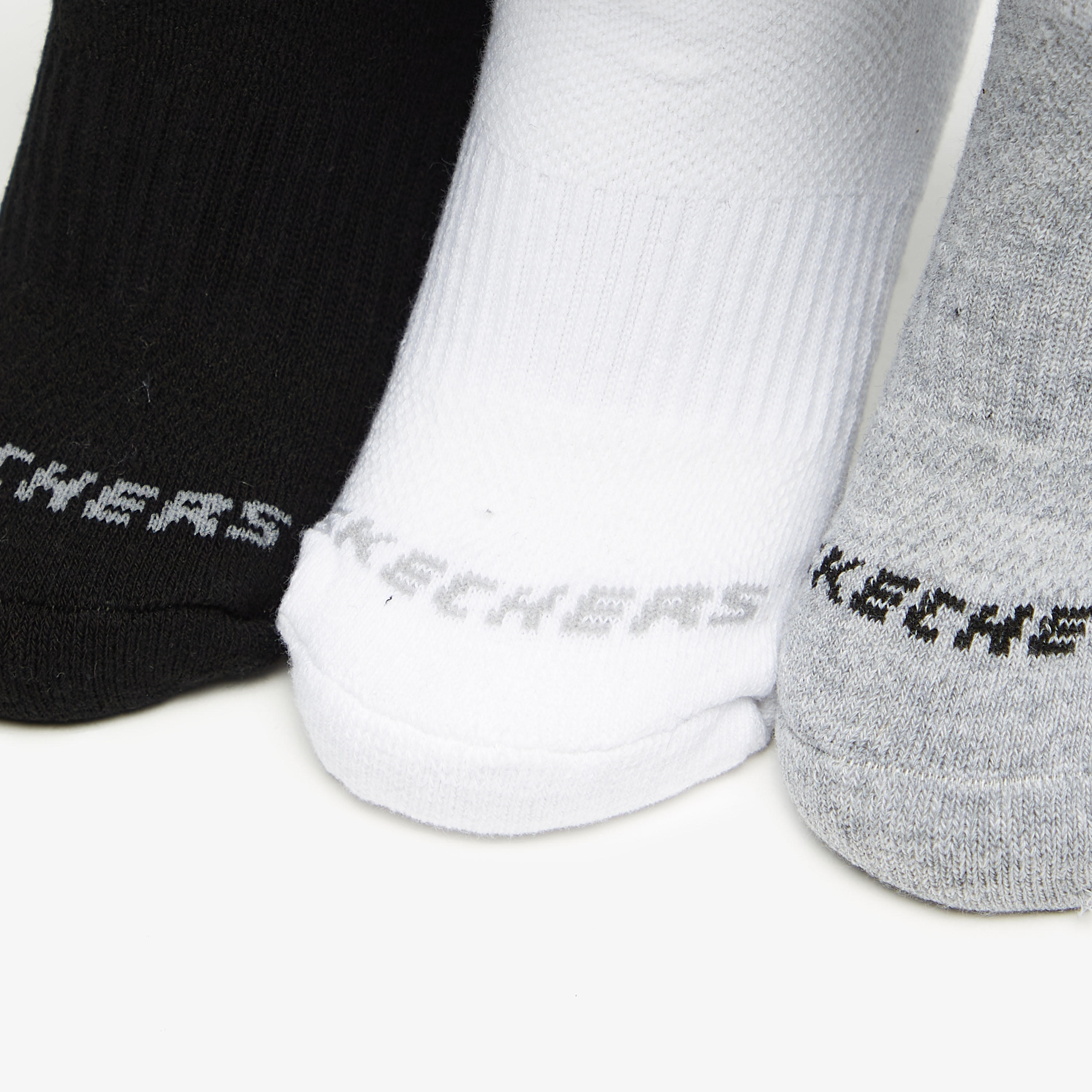 Skechers 3-Piece Ankle Length Sports Socks Set - S111102B-107-girls-accessories-socks-image-2