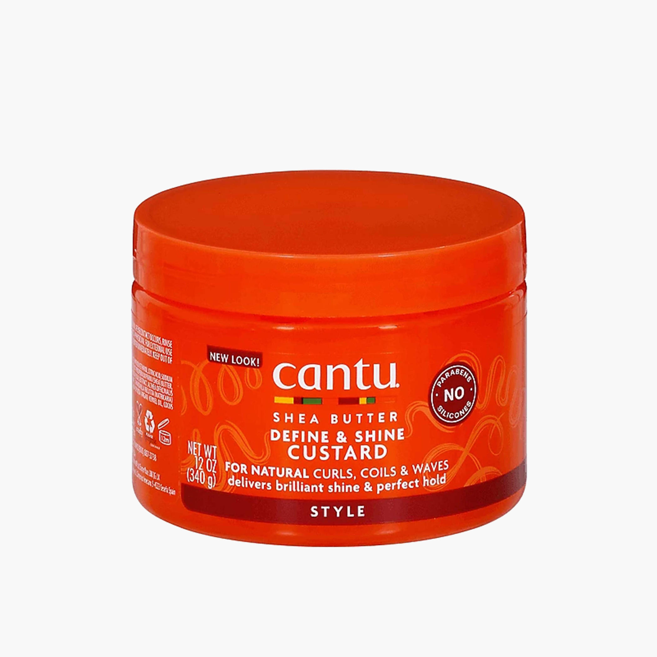 كاسترد ديفاين أند شاين بزبدة الشيا من كانتو- 340 جم-beautyandpersonalcare-hair-haircare-hairmasksandcreams-image-1