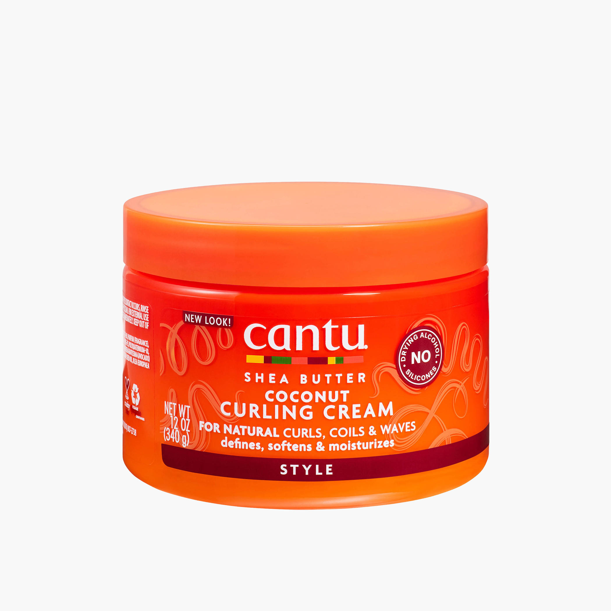 Cantu Shea Butter Coconut Curling Cream - 340 g-beautyandpersonalcare-hair-haircare-hairmasksandcreams-image-1