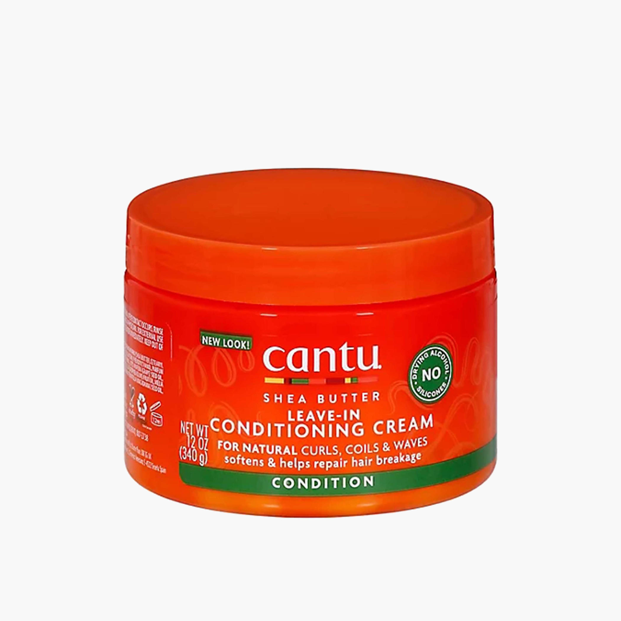 Cantu Shea Butter Natural Leave-In Conditioning Cream - 340 gms-beautyandpersonalcare-hair-haircare-hairmasksandcreams-image-1