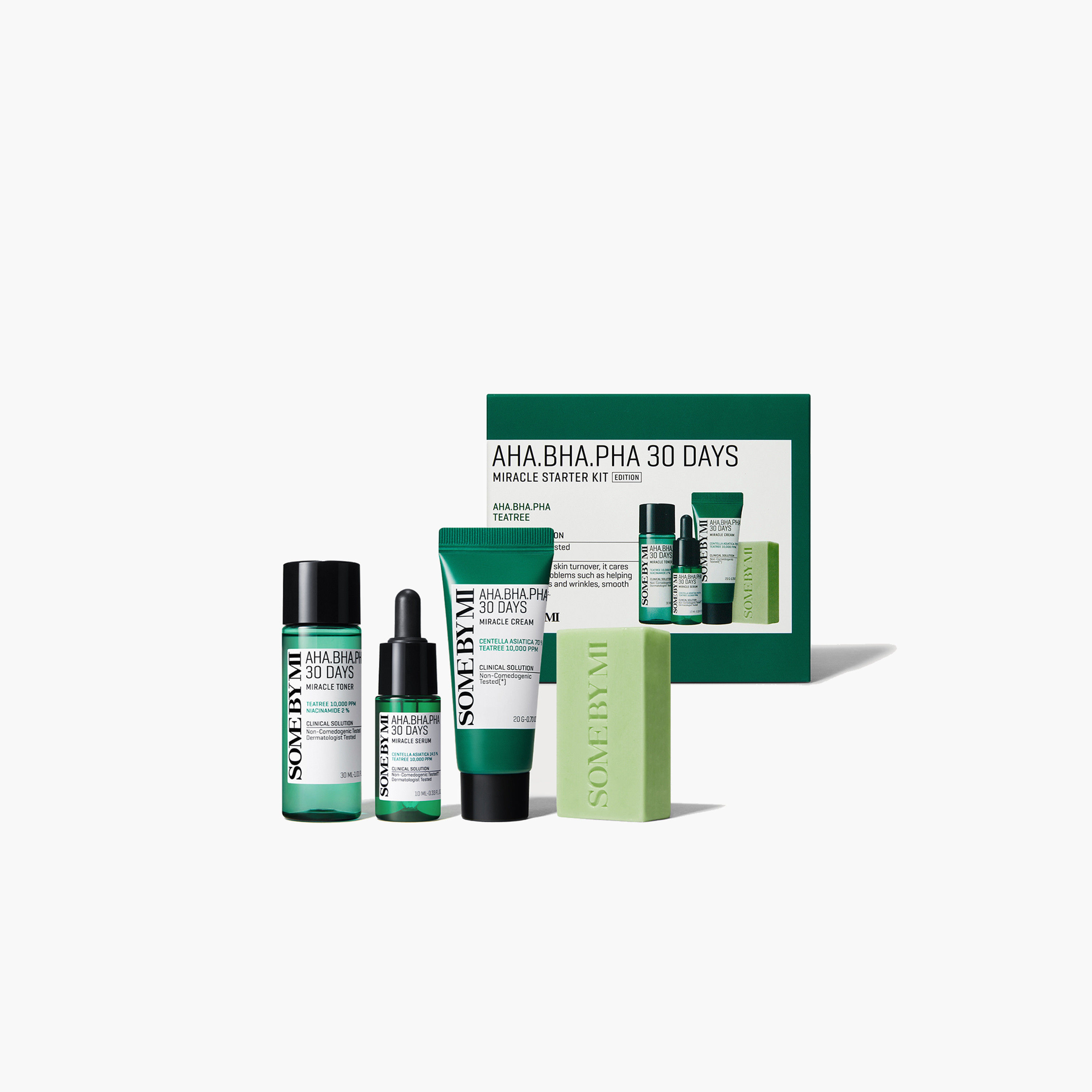 SOME BY MI 4-Piece AHA-BHA-PHA 30 Days Miracle Starter Kit Set-beautyandpersonalcare-kbeauty-skin-treatmentsandserums-image-1