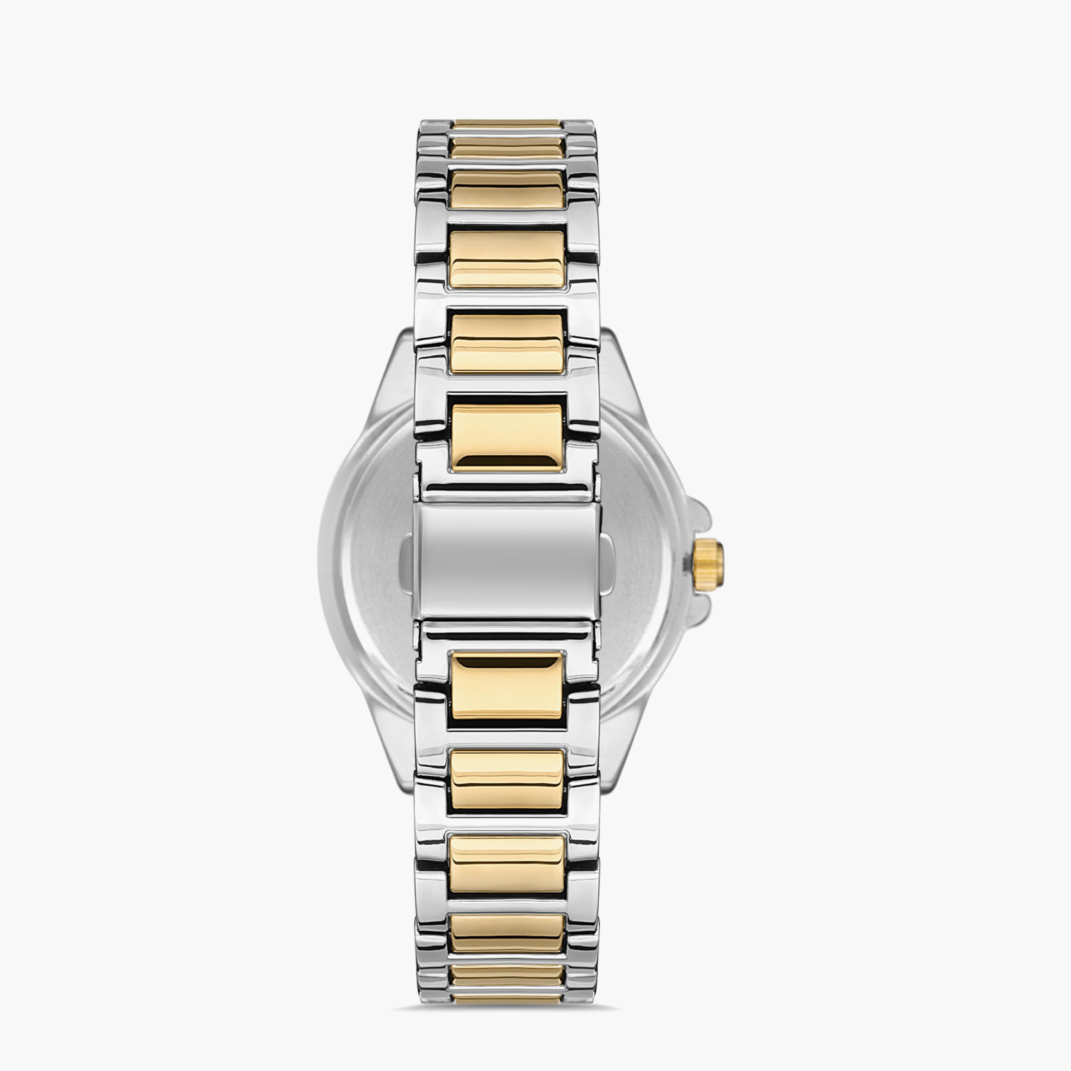 Omax Women Gold Dial Analog Watch with Silver & Gold Strap - 00JSS012N001-women-watchesandjewellery-watches-image-3