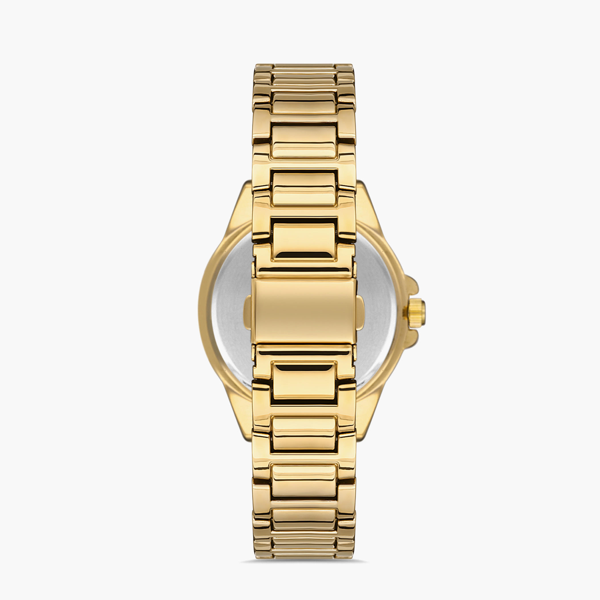 Omax Women Black Dial Analog Watch with Gold Strap - 00JSS012Q002 | 32 MM-women-watchesandjewellery-watches-image-3