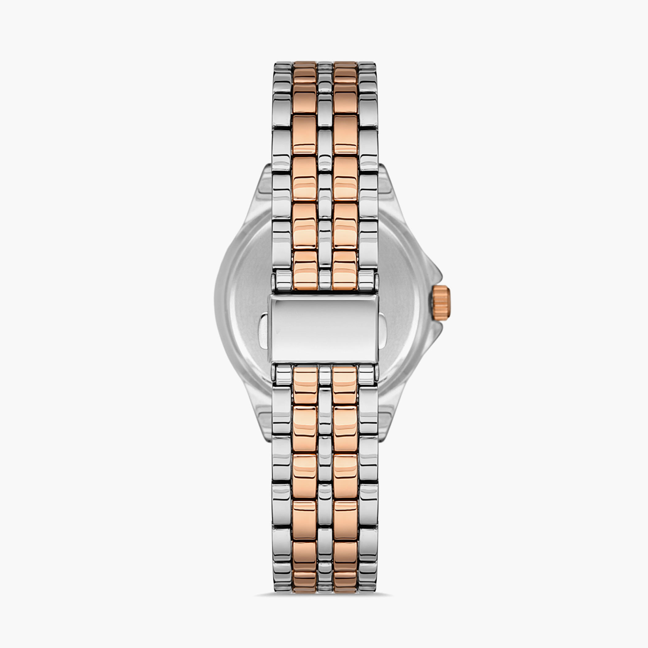  00JSS010N004 - ساعة انالوج من اوماكس للنساء بمينا أزرق غامق مع سوار فضي وذهبي وردي -women-watchesandjewellery-watches-image-11