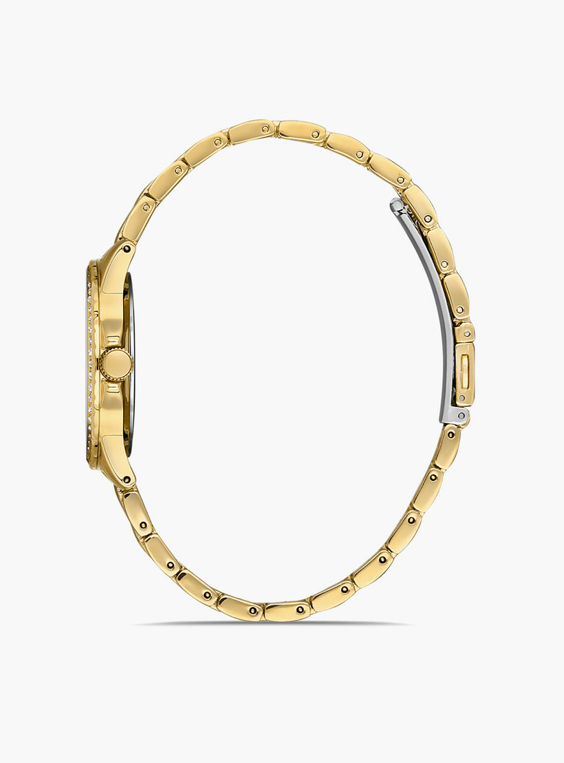 Omax Women White Dial Analog Watch with Gold Strap - 00JSS014Q008-women-watchesandjewellery-watches-image-2