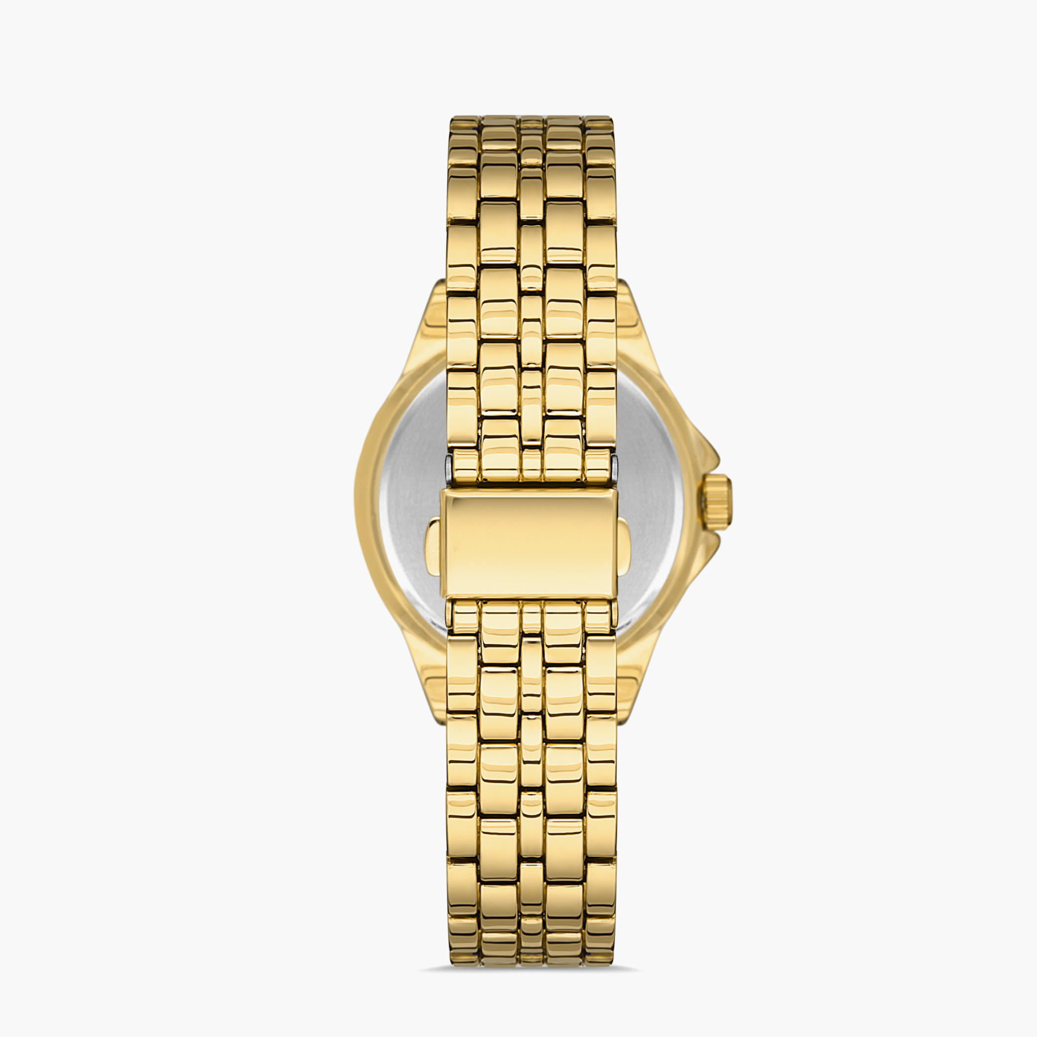  00JSS014Q008 - ساعة انالوج من اوماكس للنساء بمينا أبیض مع سوار ذهبي -women-watchesandjewellery-watches-image-3