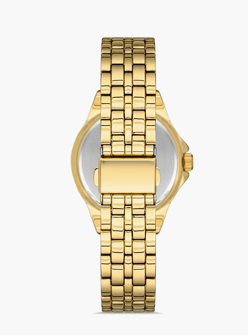 Omax Women White Dial Analog Watch with Gold Strap - 00JSS014Q008-women-watchesandjewellery-watches-image-3
