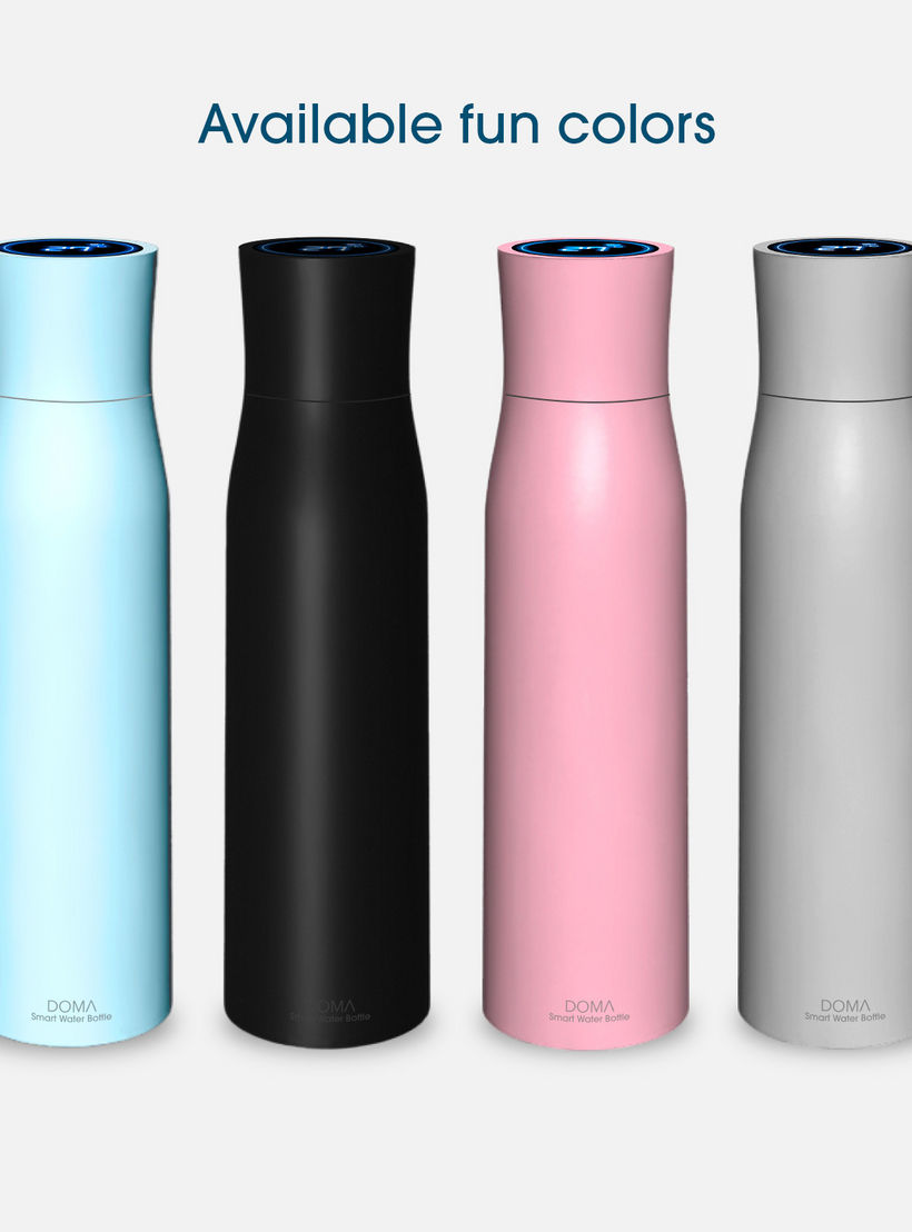 Findz UV LED Sterilization Smart Vacuum Water Bottle with Display - 500 ml-school-waterbottles-image-7