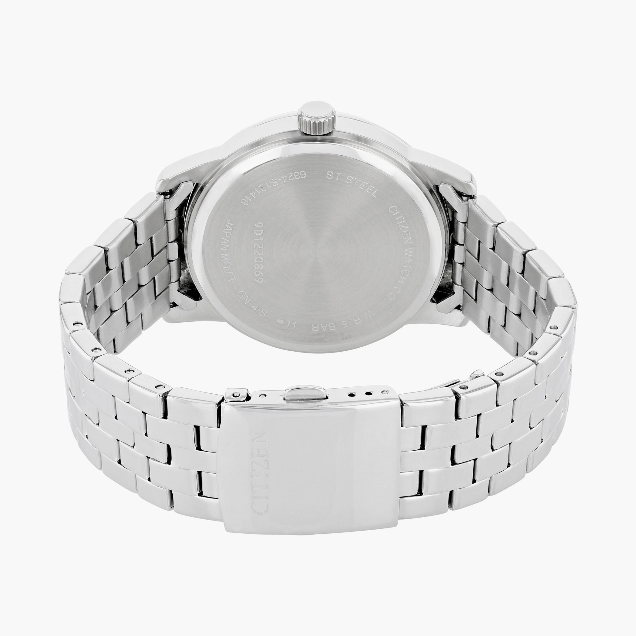 Citizen Quartz Moonphase Men Silver Dial Analog Watch with Blue Strap - AK5000-03A-men-watchesandjewellery-watches-image-3