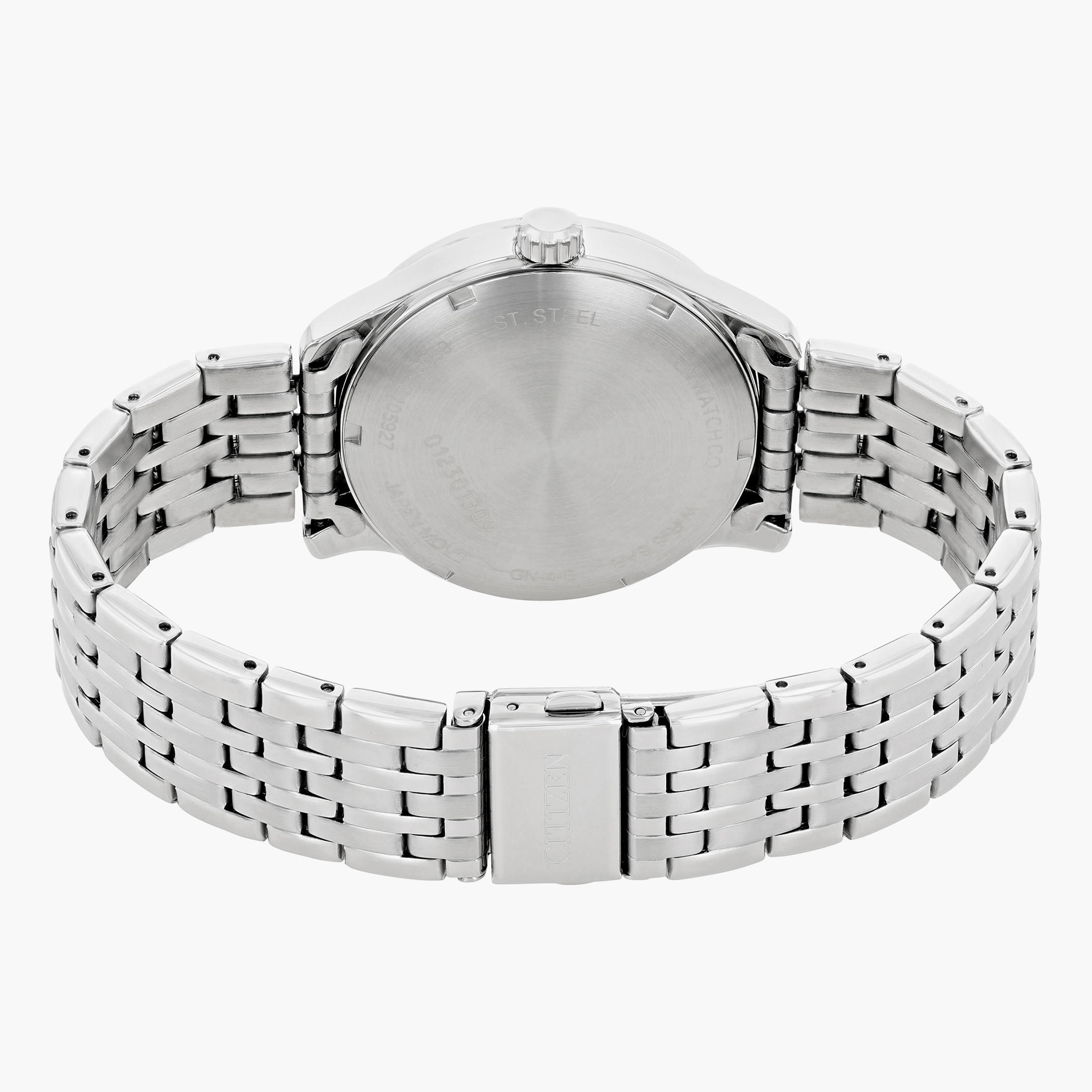 Citizen Mechanical Day & Date Men White Dial Analog Watch with Silver Strap - NH8350-59B | 40 MM-men-watchesandjewellery-watches-image-3