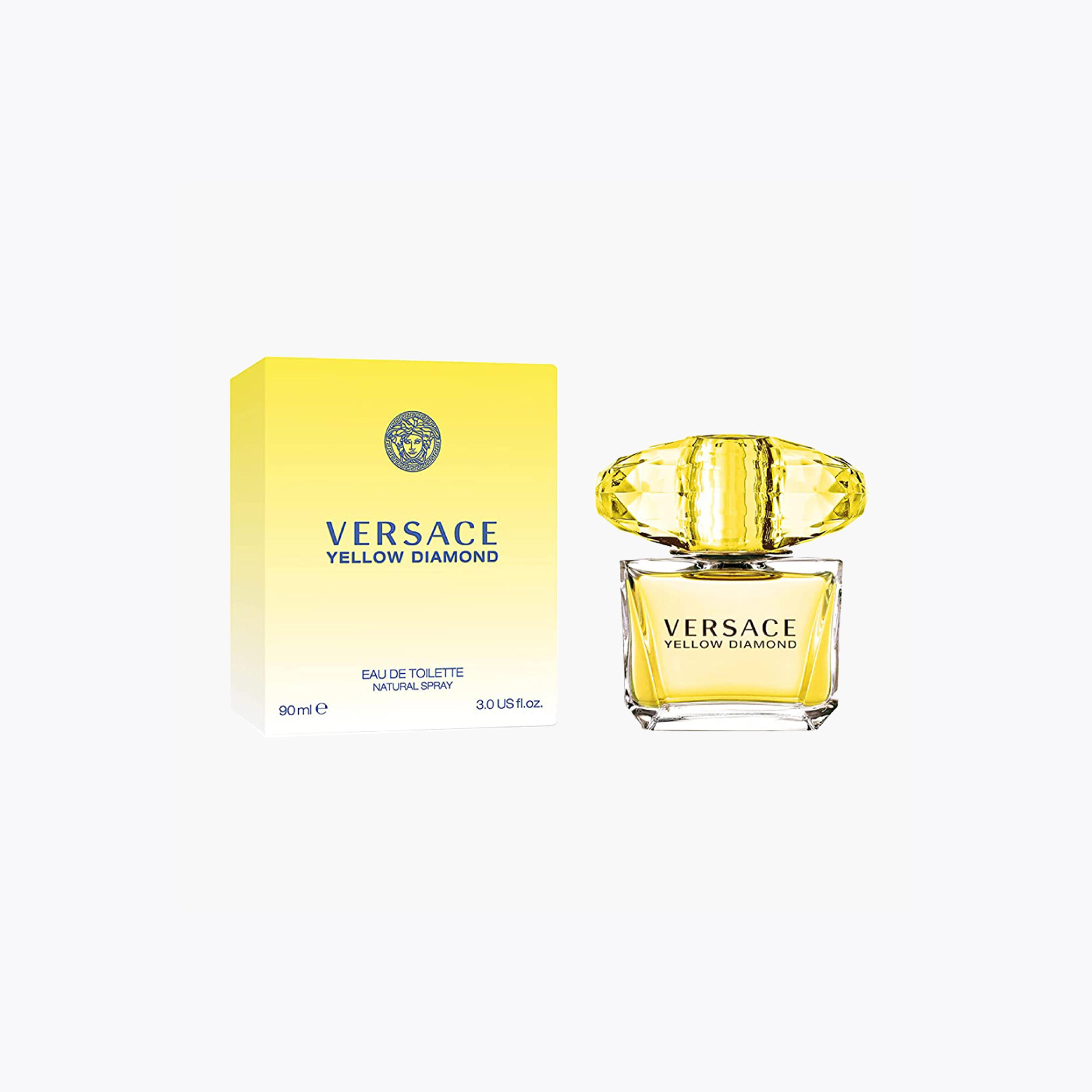 Versace Women's Yellow Diamond Eau De Toilette Spray - 90 ml-beautyandpersonalcare-fragrance-women-image-1