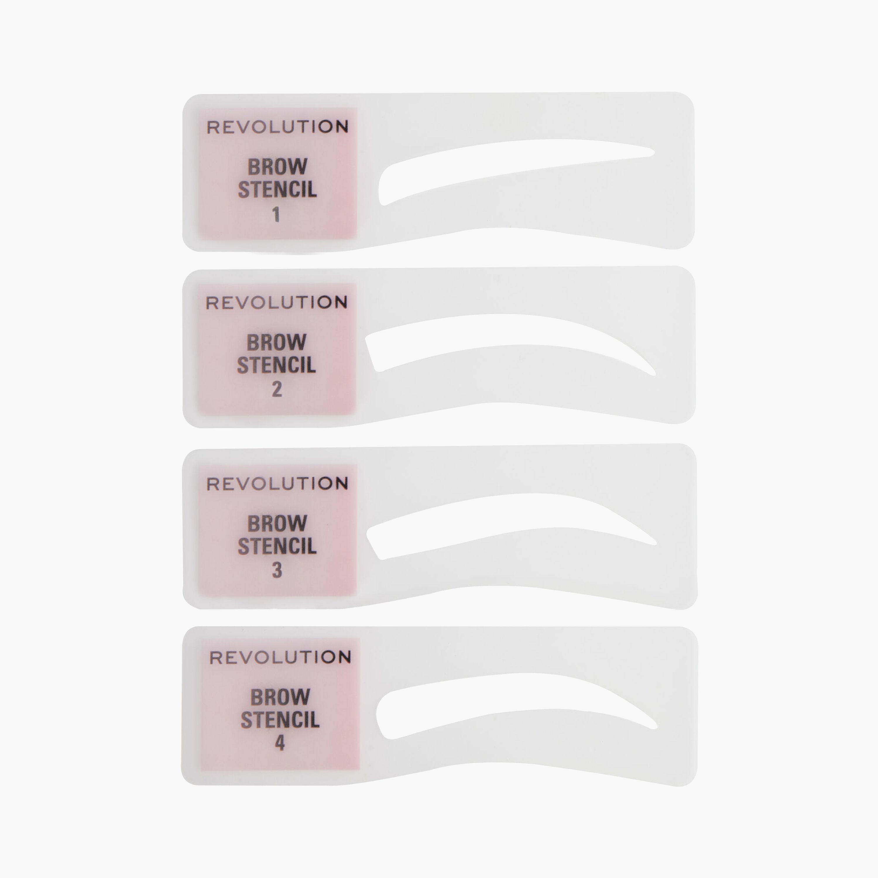 Makeup Revolution Brow Powder Stamp and Stencil Kit-beautyandpersonalcare-makeup-eyes-eyebrows-image-4