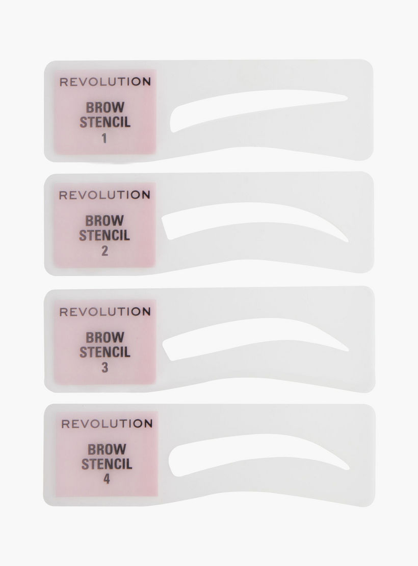 طقم استنسل وبودرة حواجب من ميك آب ريفولوشن-beautyandpersonalcare-makeup-eyes-eyebrows-image-4