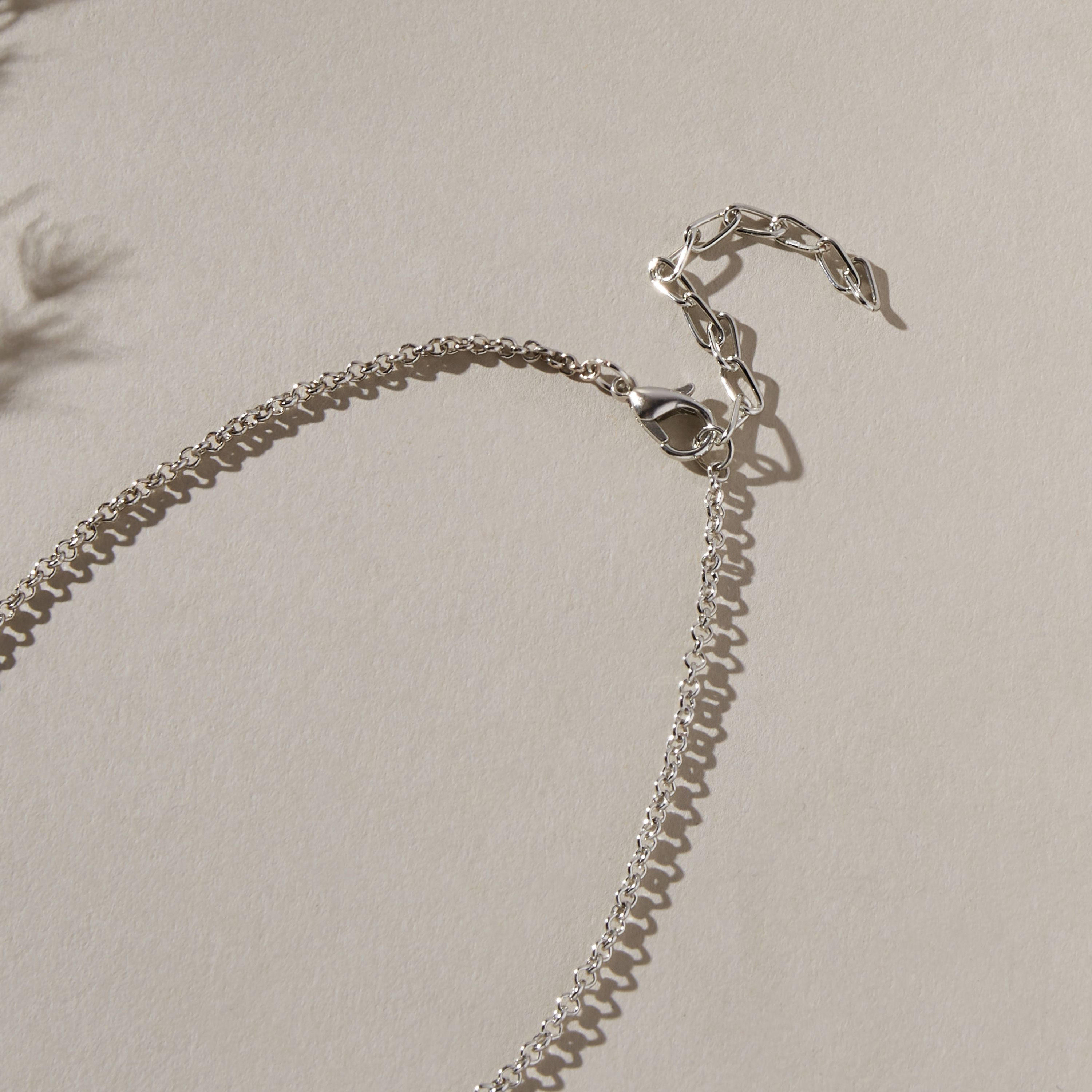 Metallic Necklace with Lobster Clasp Closure-women-watchesandjewellery-jewellery-necklacesandpendants-image-4