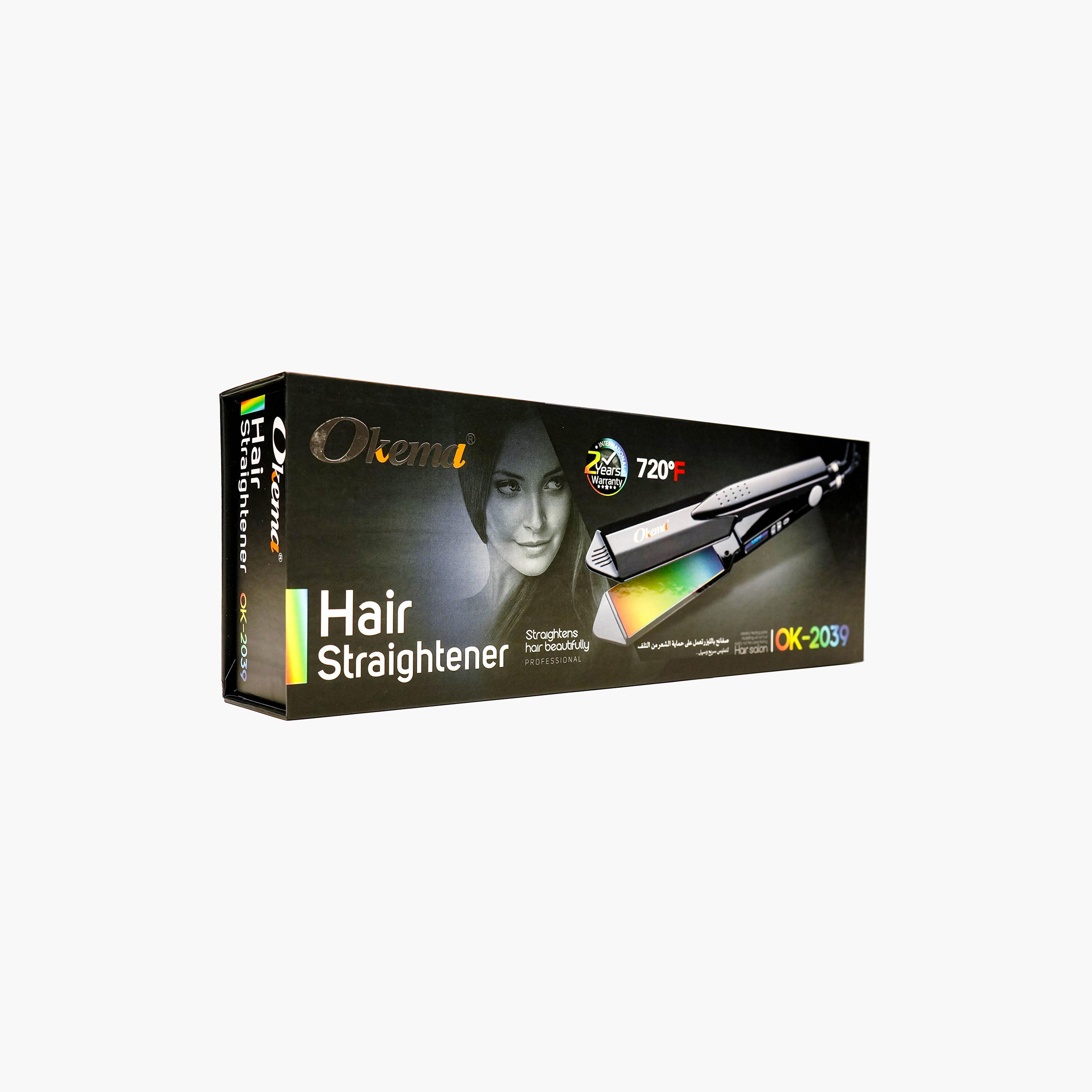 Okema Professional Ceramic Hair Straightener-beautyandpersonalcare-appliances-hairstylingtools-straighteners-image-3
