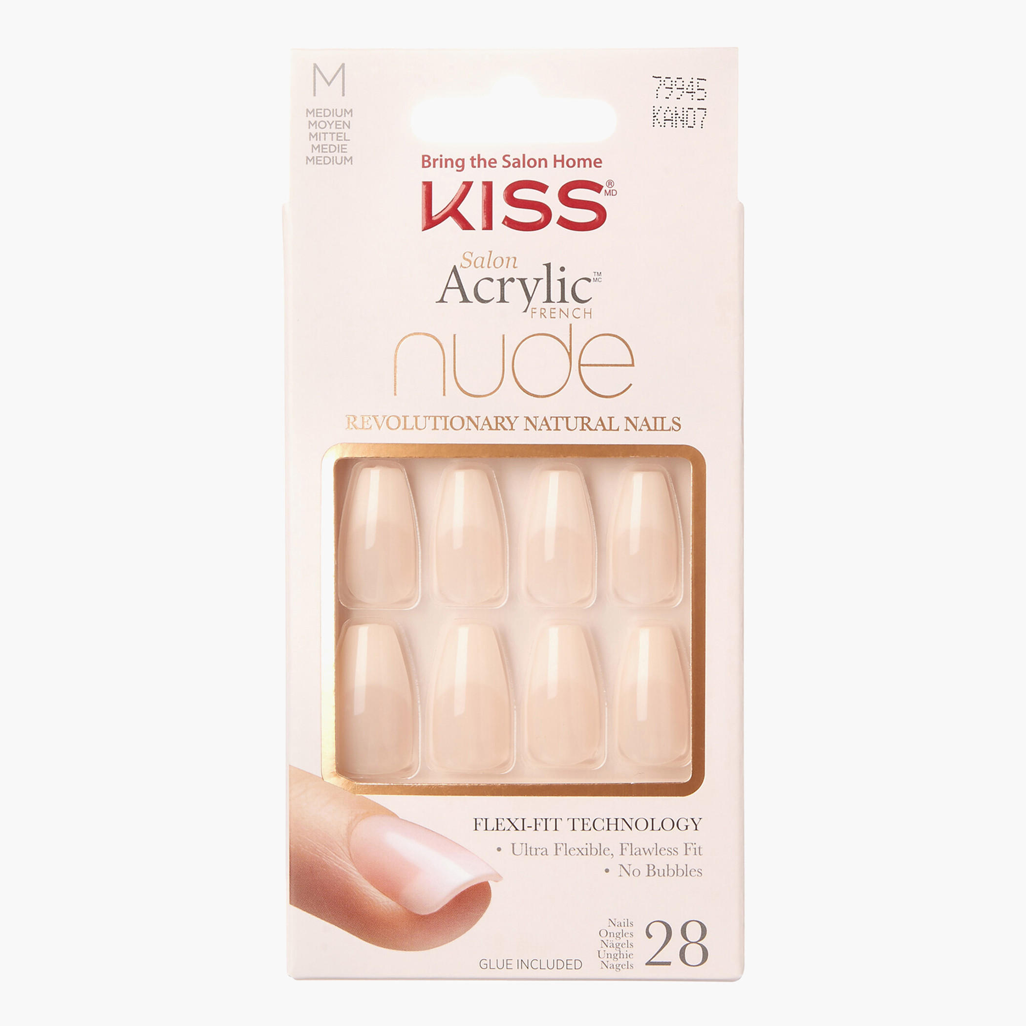 Kiss Cosmetics Acrylic French Nails-beautyandpersonalcare-makeup-nails-artificialnails-image-1